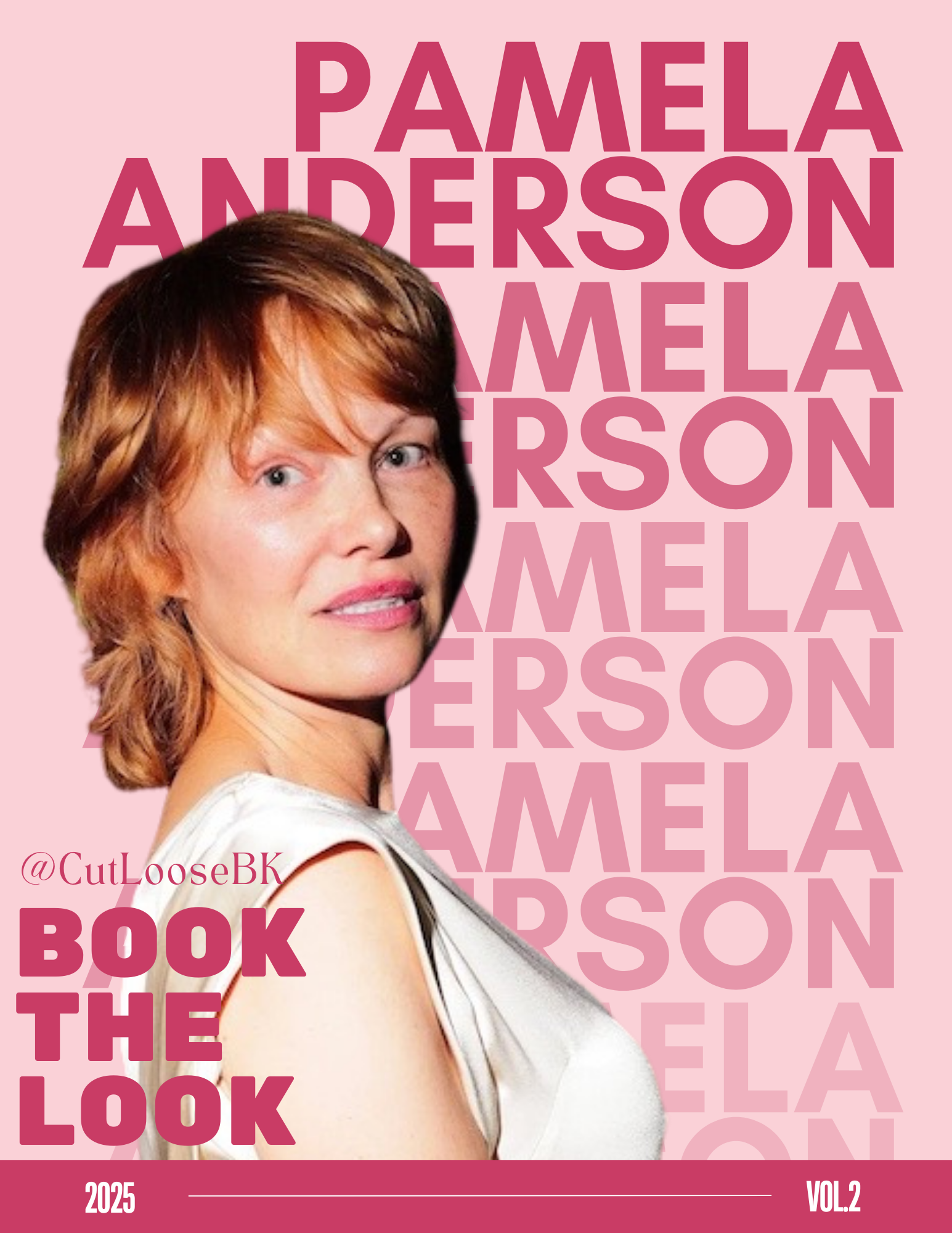 Pamela Anderson Strawberry Blonde Shag