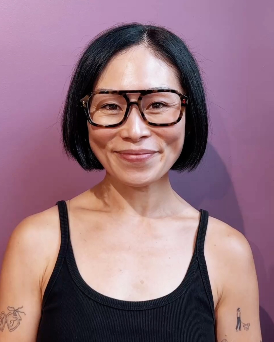 square bob by Odalis. blunt square bob, hairxut and style by Odalis. CutLoose BK in Greenpoint, Brooklyn