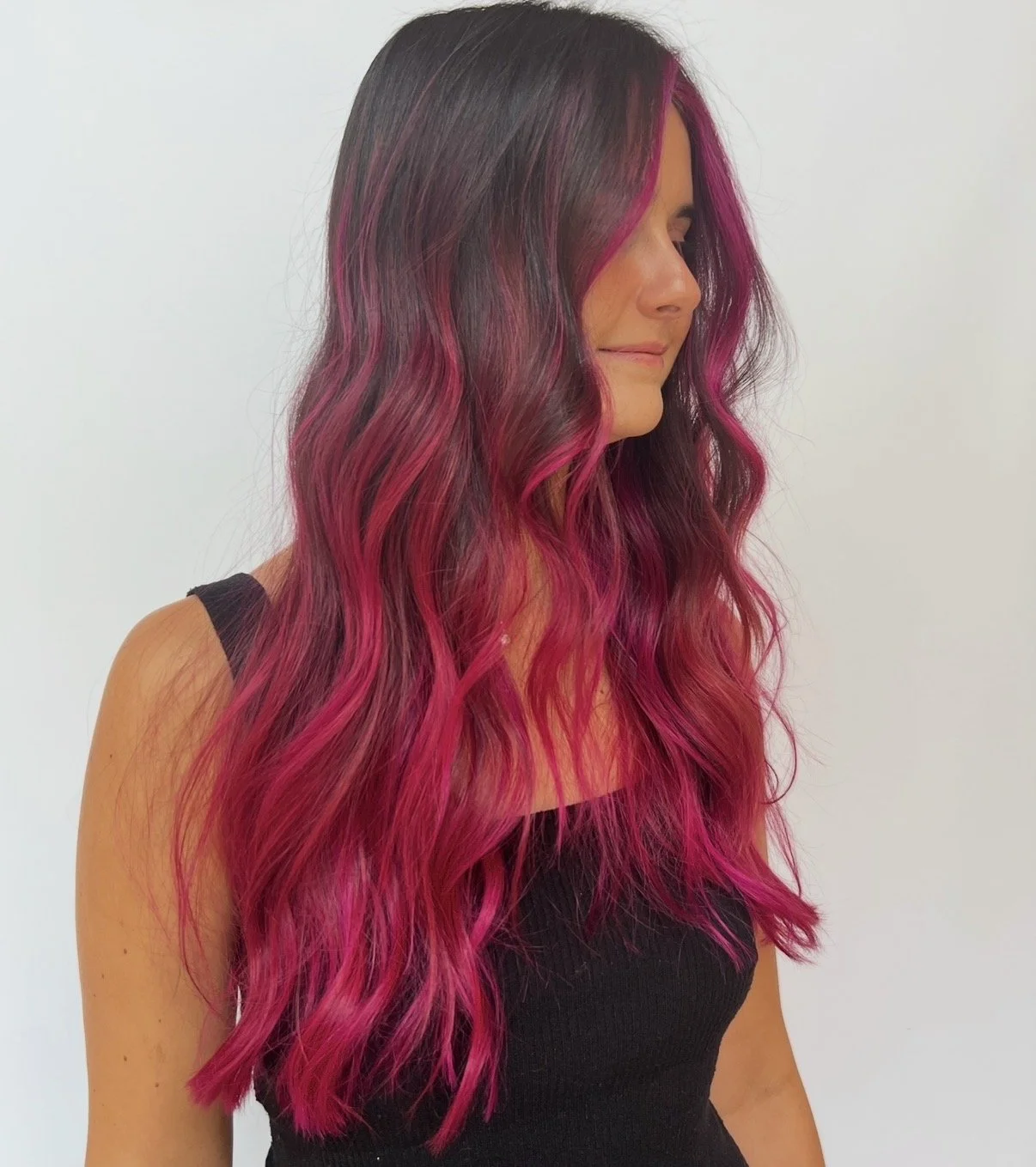 Pink Balayage