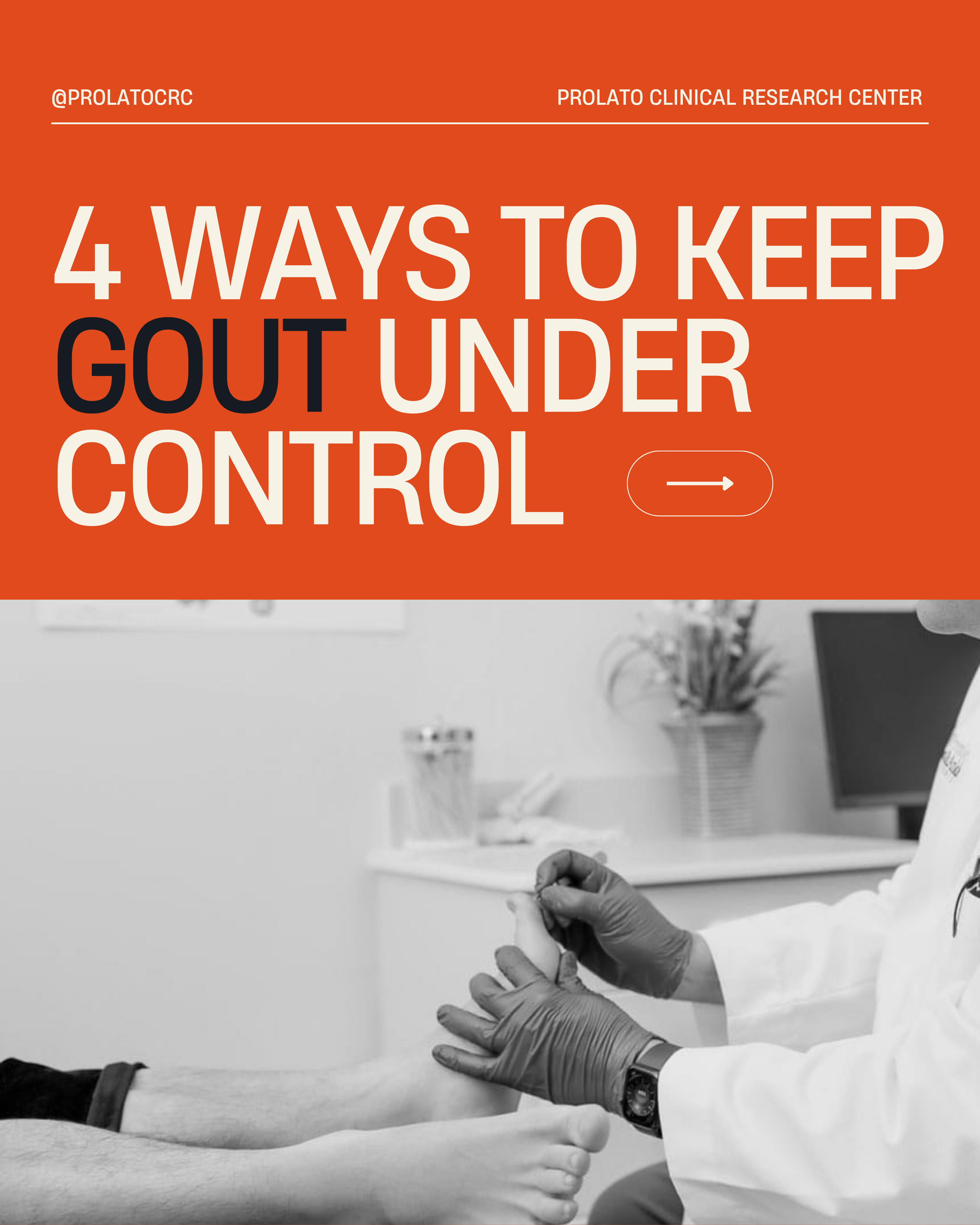 4 Ways to Keep Gout Under Control