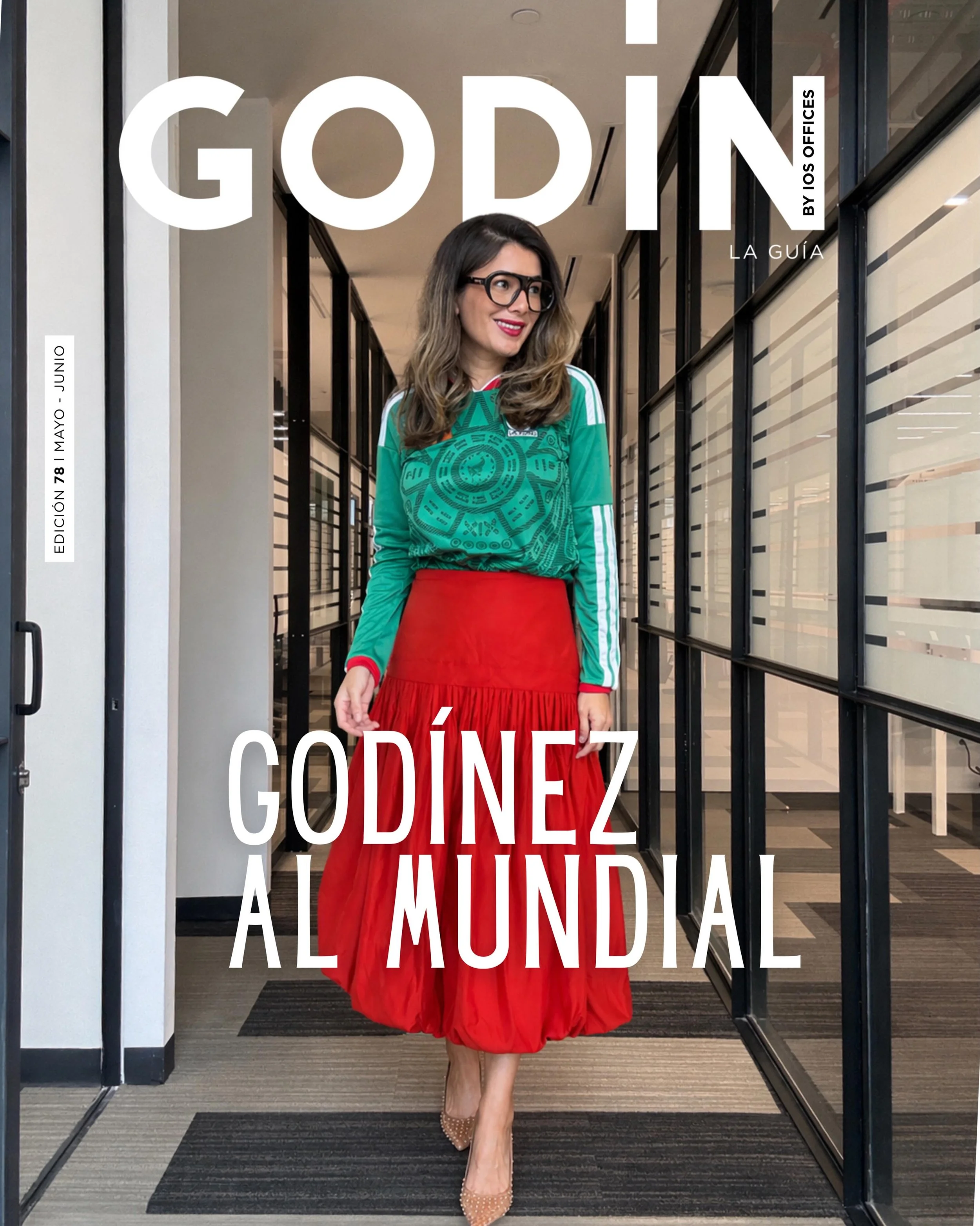 La oficina se puso en modo mundialista 🇲🇽⚽️✨
Ya sali&oacute; la nueva edici&oacute;n de GOD&Iacute;N by IOS: moda, recetas, hor&oacute;scopo y nuestra cuponera exclusiva para socios IOS 💼❤️&zwj;🔥

Una edici&oacute;n hecha para quienes viven el mo