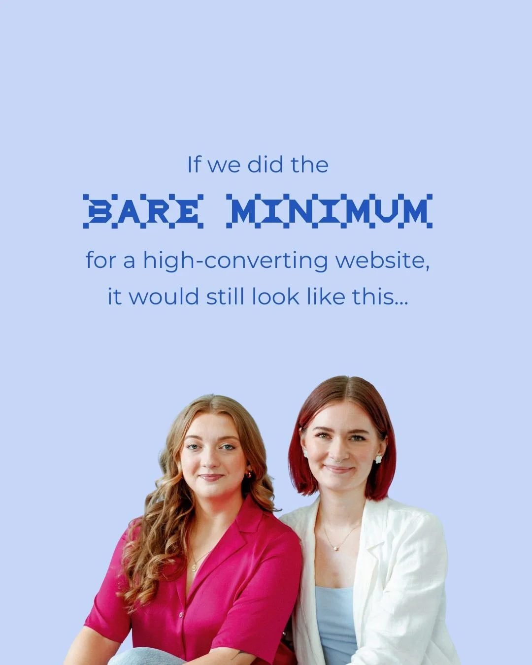 What happens when we don&rsquo;t stop at the bare minimum: &ldquo;Since re-launching, my web traffic has increased significantly, my orders have steadily increased, and I have received such positive feedback on all of the branded materials I&rsquo;ve