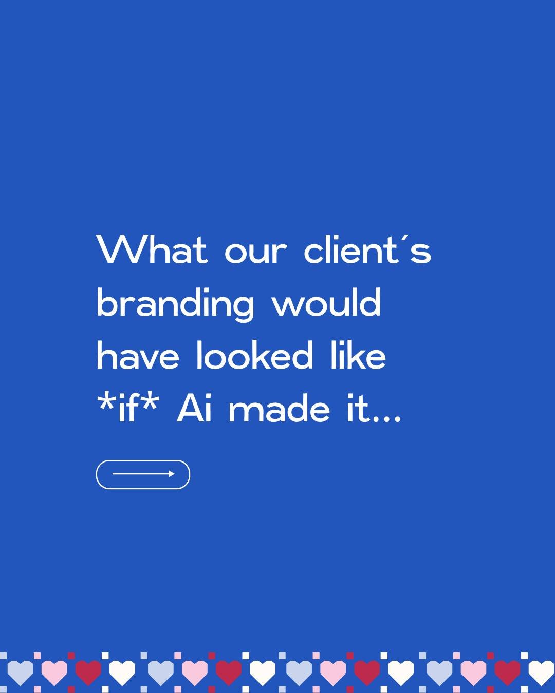 AI can spit out logos and pick colors. But it can&rsquo;t feel your vision. It can&rsquo;t tell your story. And it can&rsquo;t make humans care.

Everything we create? Made with human hands and hearts. 🧡 Every font, color, and design choice is inten
