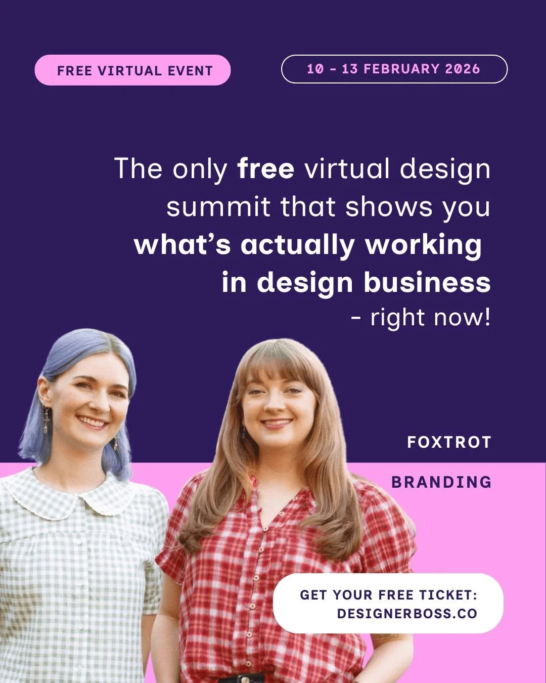 We're so excited to announce that we'll be speaking at LEVEL UP, the global leading virtual summit for graphic &amp; web designers, this February!

You&rsquo;re officially invited to grab your free ticket! 🎟️

Our session topic will be, &ldquo;Brand