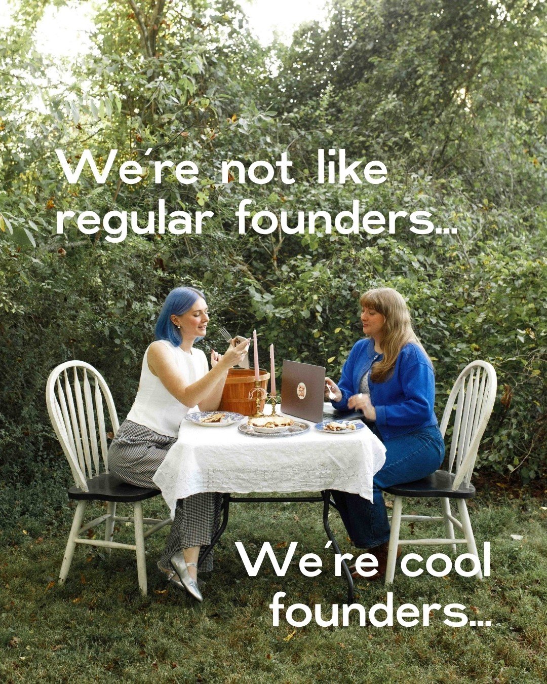 Cue that Mean Girls cool mom quote, except we're nice cat moms running our business differently.

What do we have in common?

#branddesigner #webdesigner #designstudio