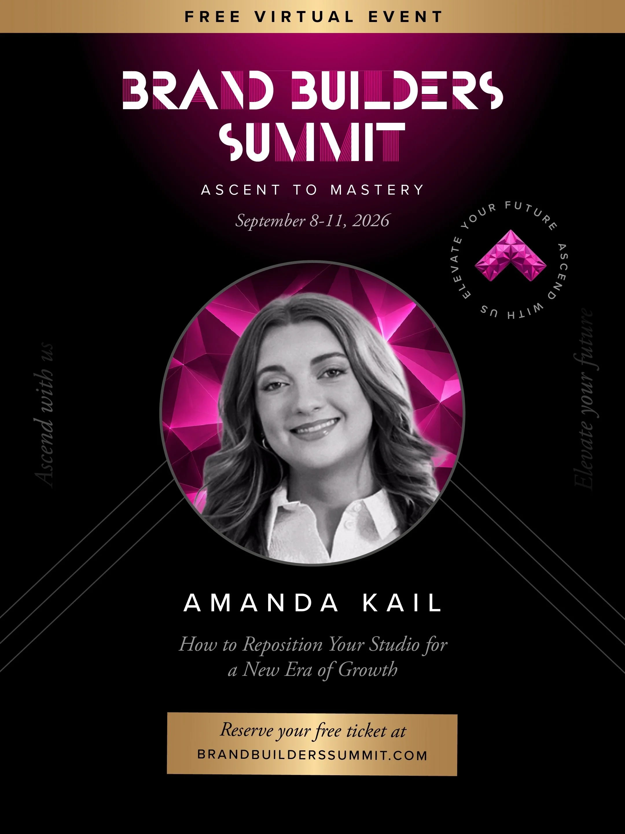 How do you become the designer AI cannot replace? 🤔 

I&rsquo;m speaking at THE summit of the year, Brand Builders Summit, a free virtual event for designers, strategists, marketers, and creative business owners who want to become more strategic, di