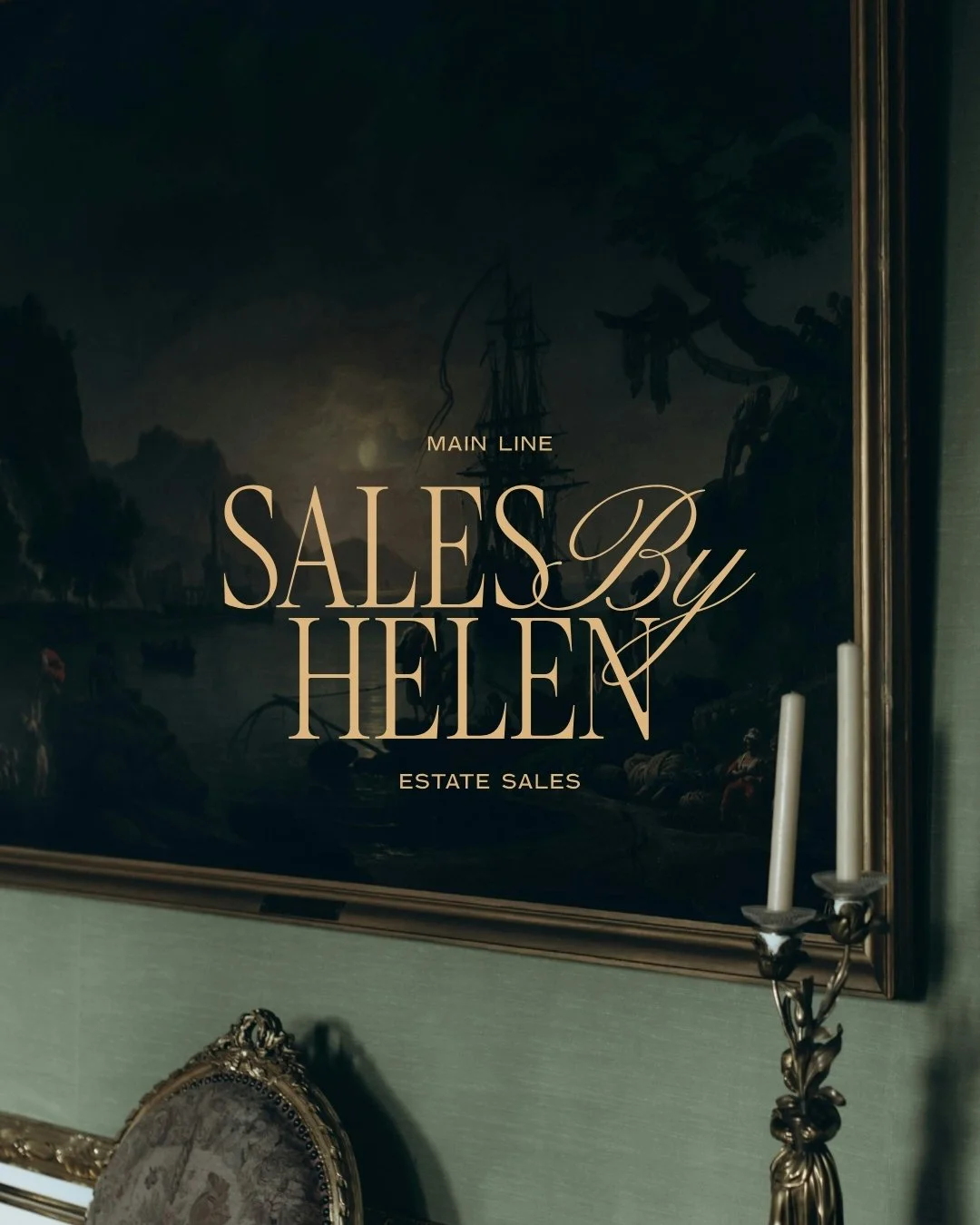 estate sale branding logo