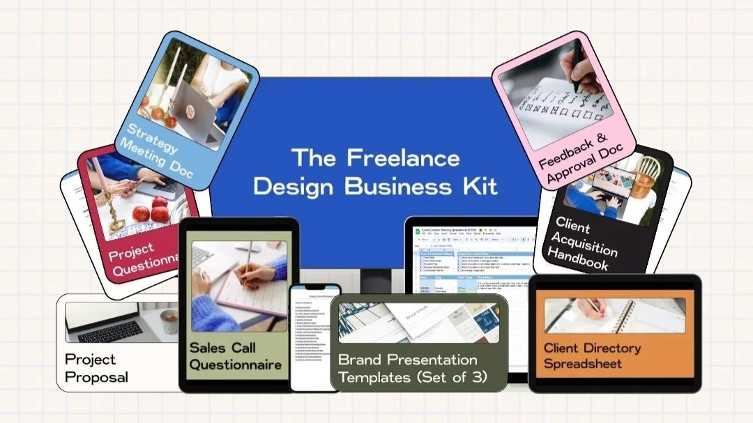 Freelance Design Business Kit graphic