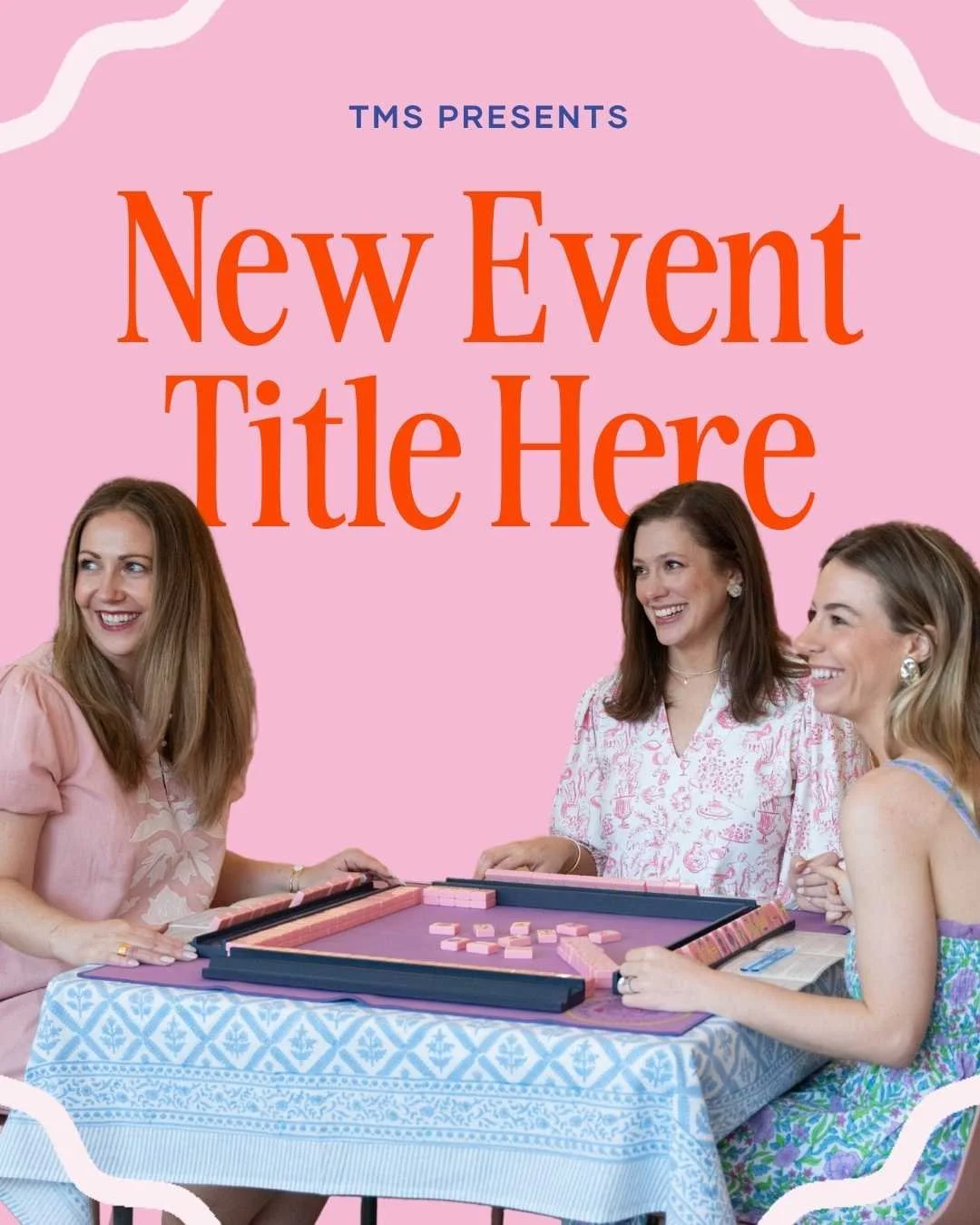 Mahjong Society social media graphic templates