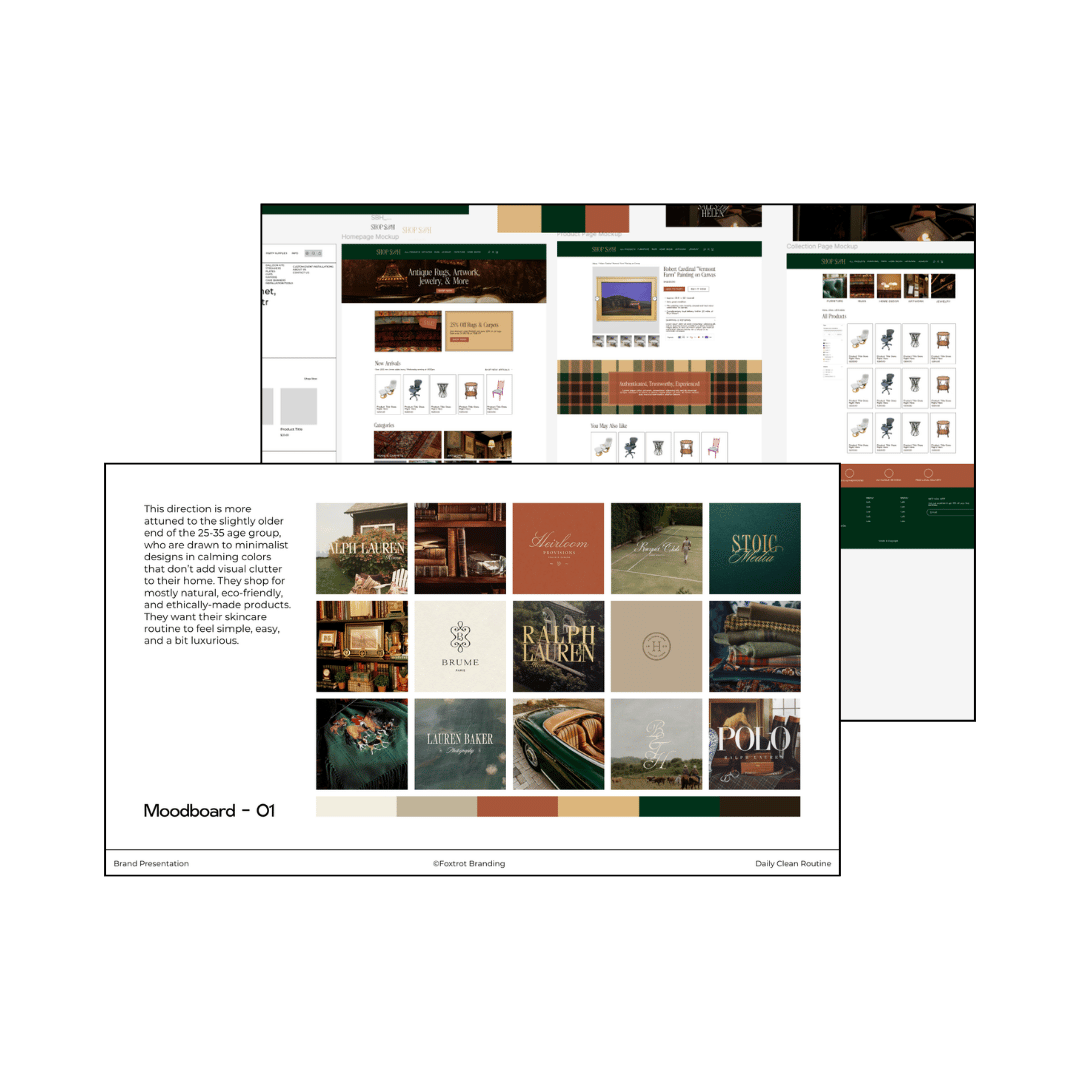 Full service project process image examples