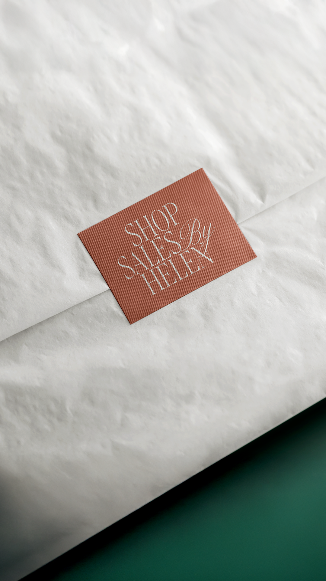 packaging mockup for estate sale shop