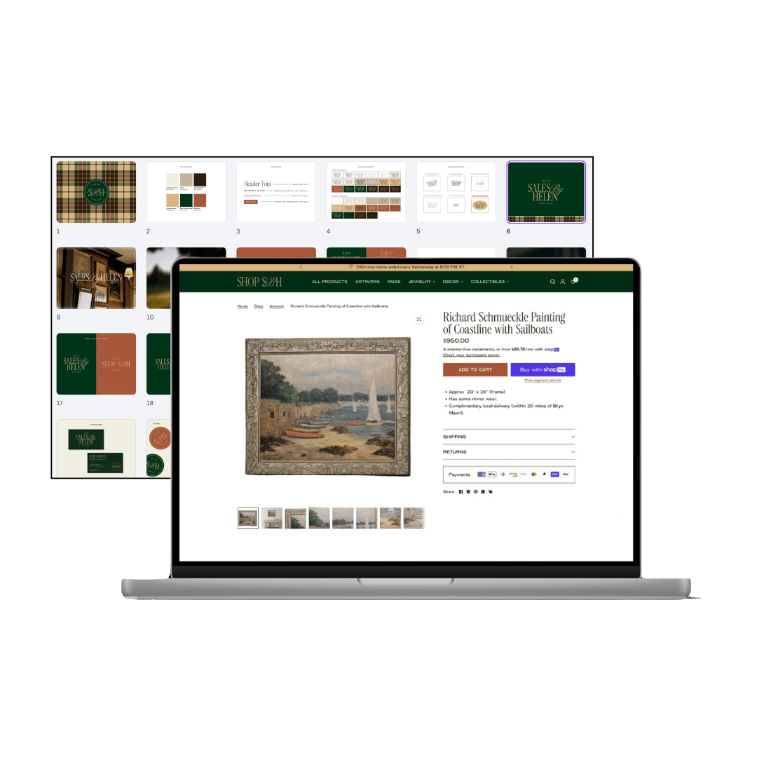 Full service project process image examples