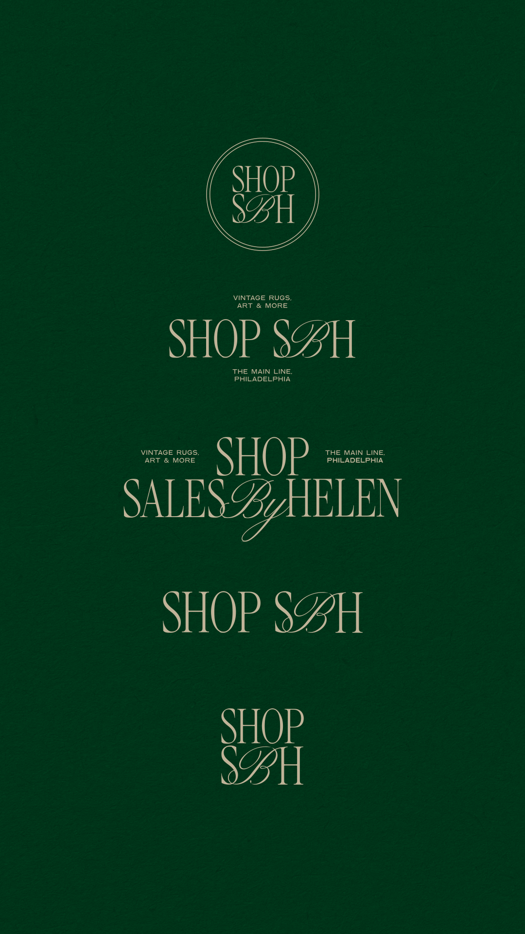 sales by helen logo suite