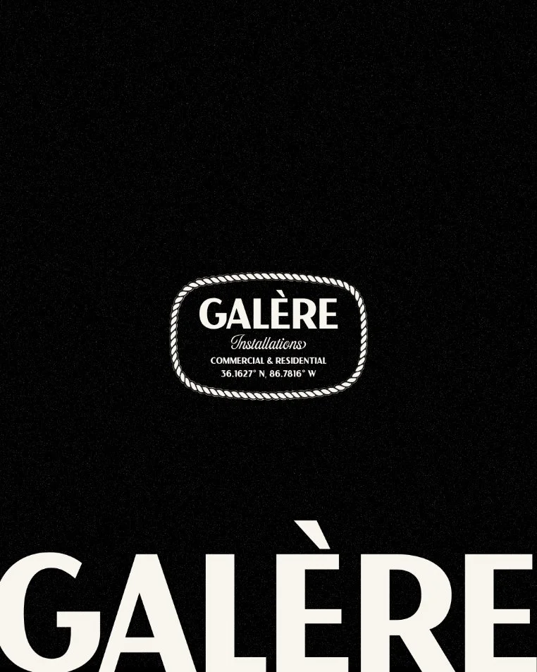 luxury branding logos on black background