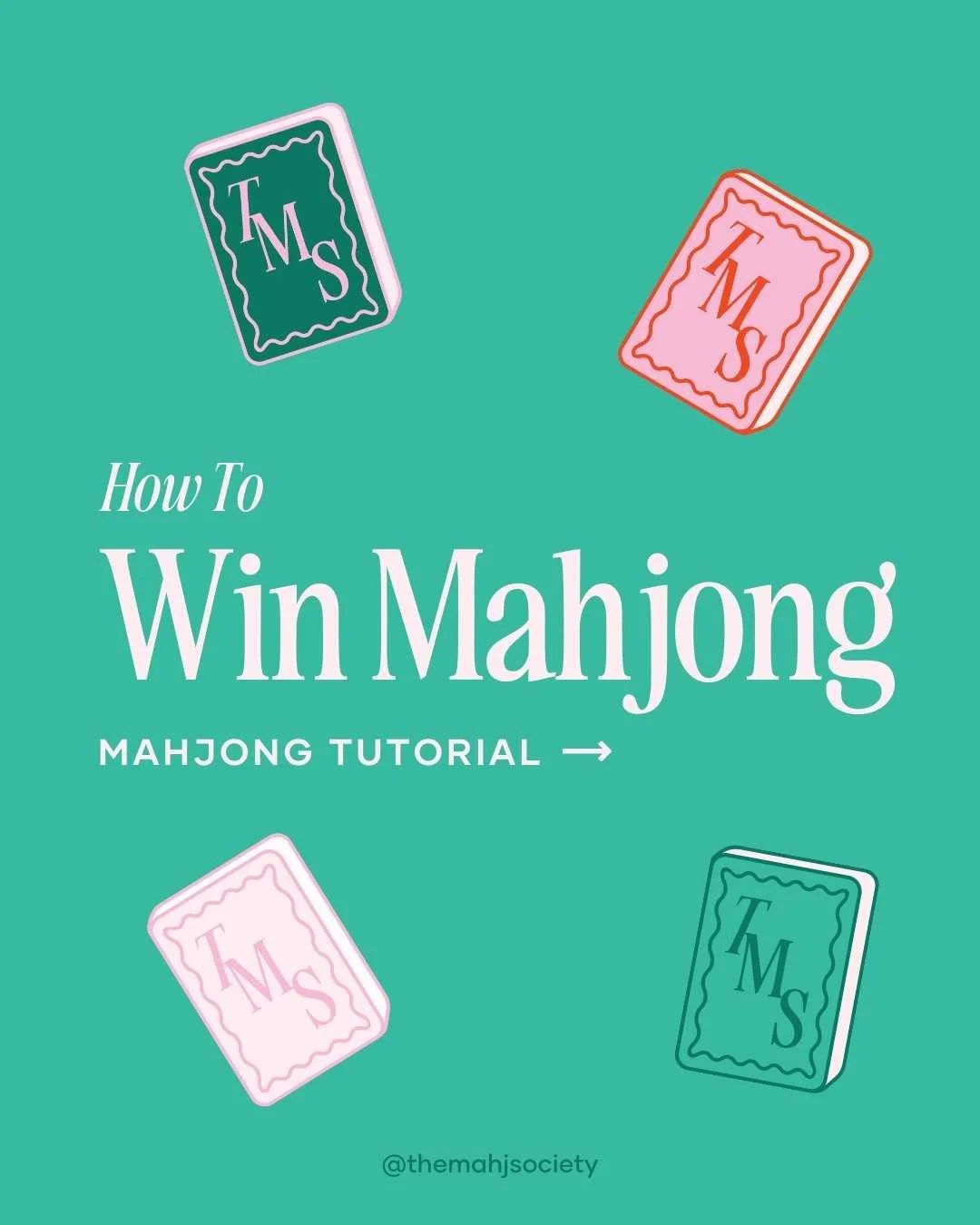 Mahjong Society social media graphic templates