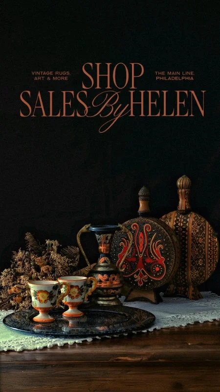 logo mockup for luxury estate sale shop