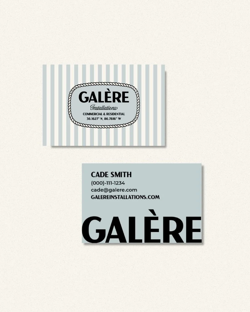 luxury business card mockup