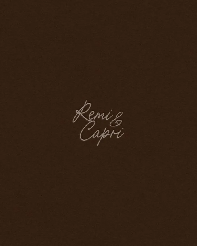 baby brand logo on brown textured background