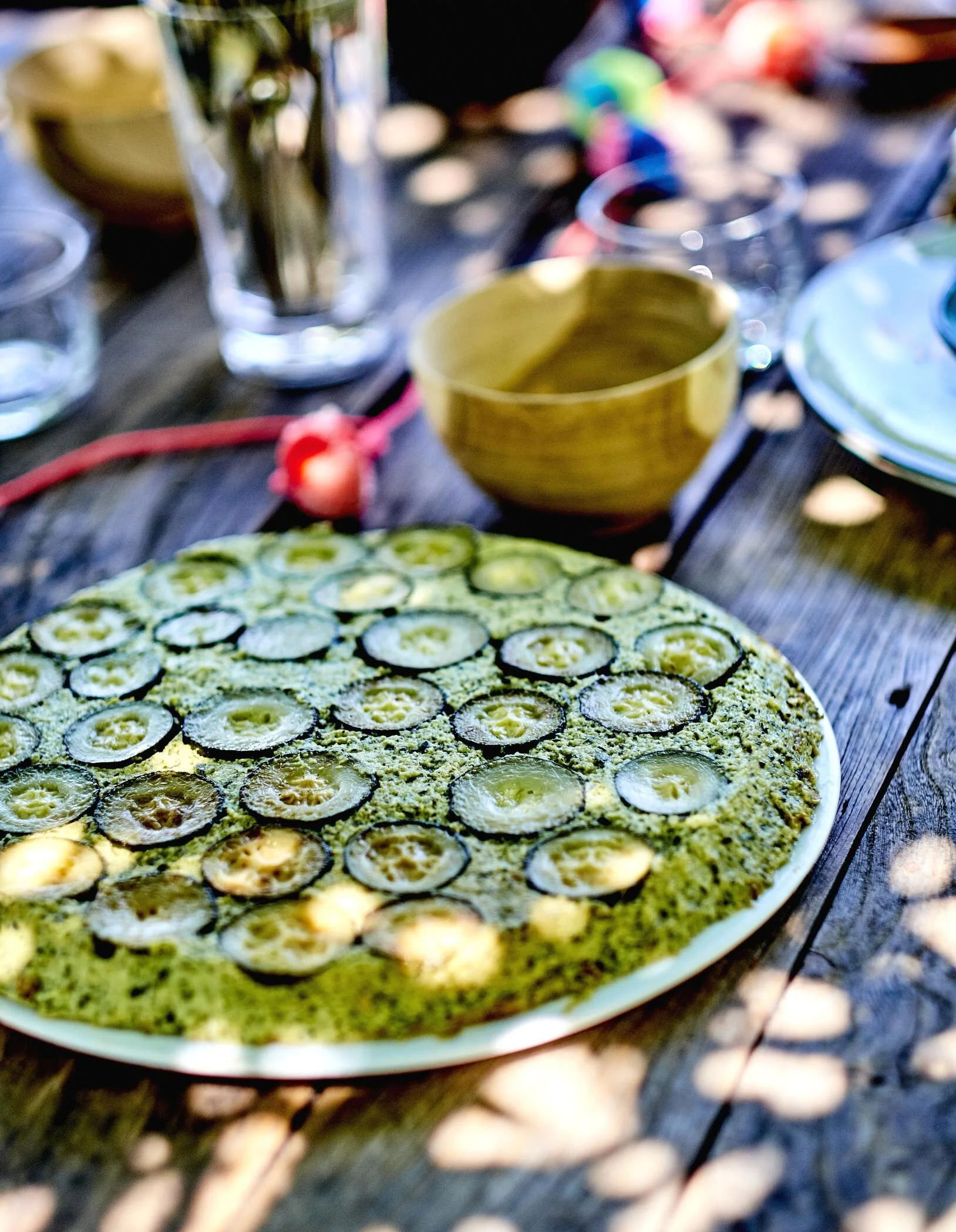 Plat : Gâteau de courgettes
