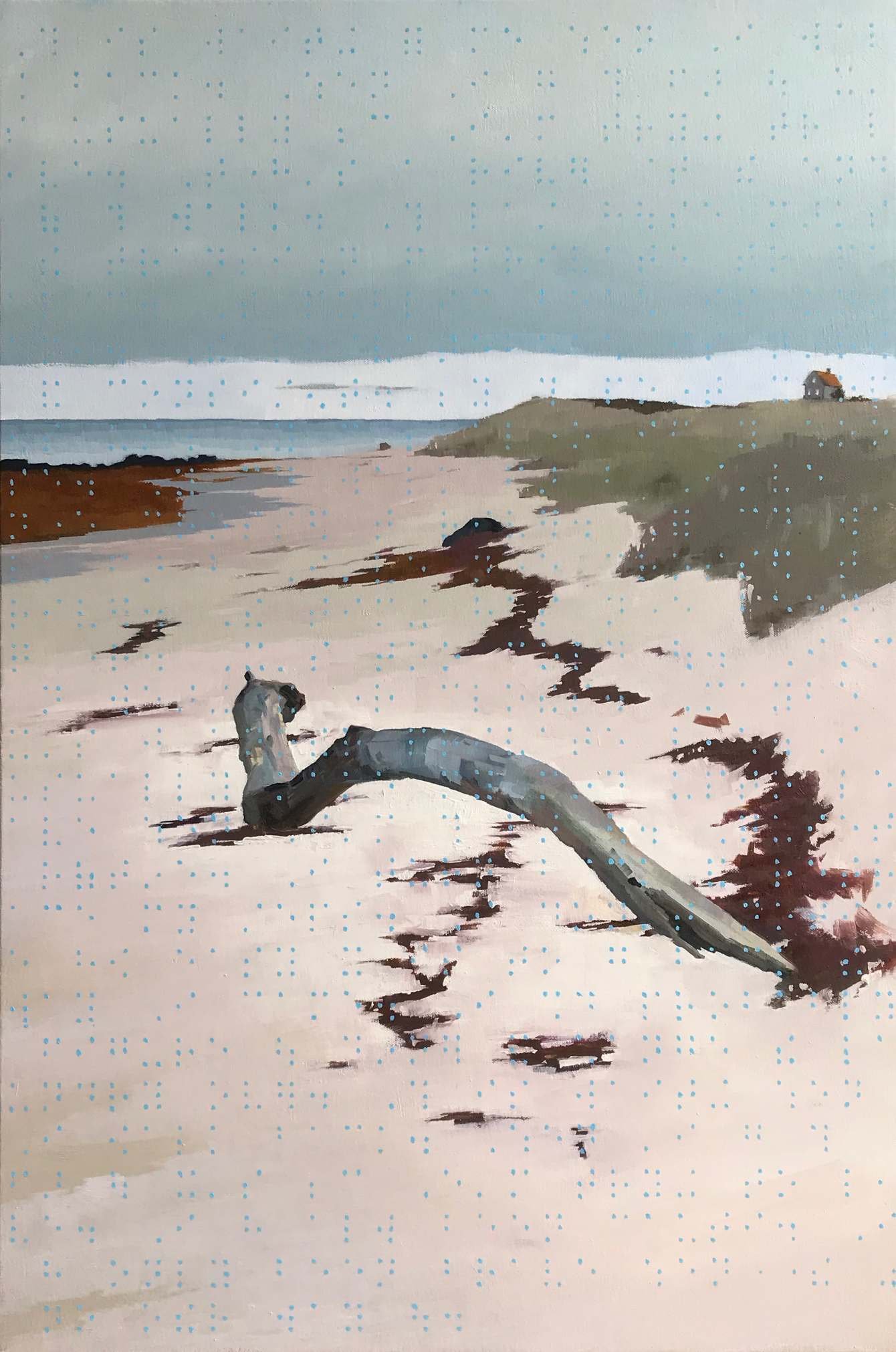    Return   (2019)  Oil on canvas   30” x 20”  $2800 