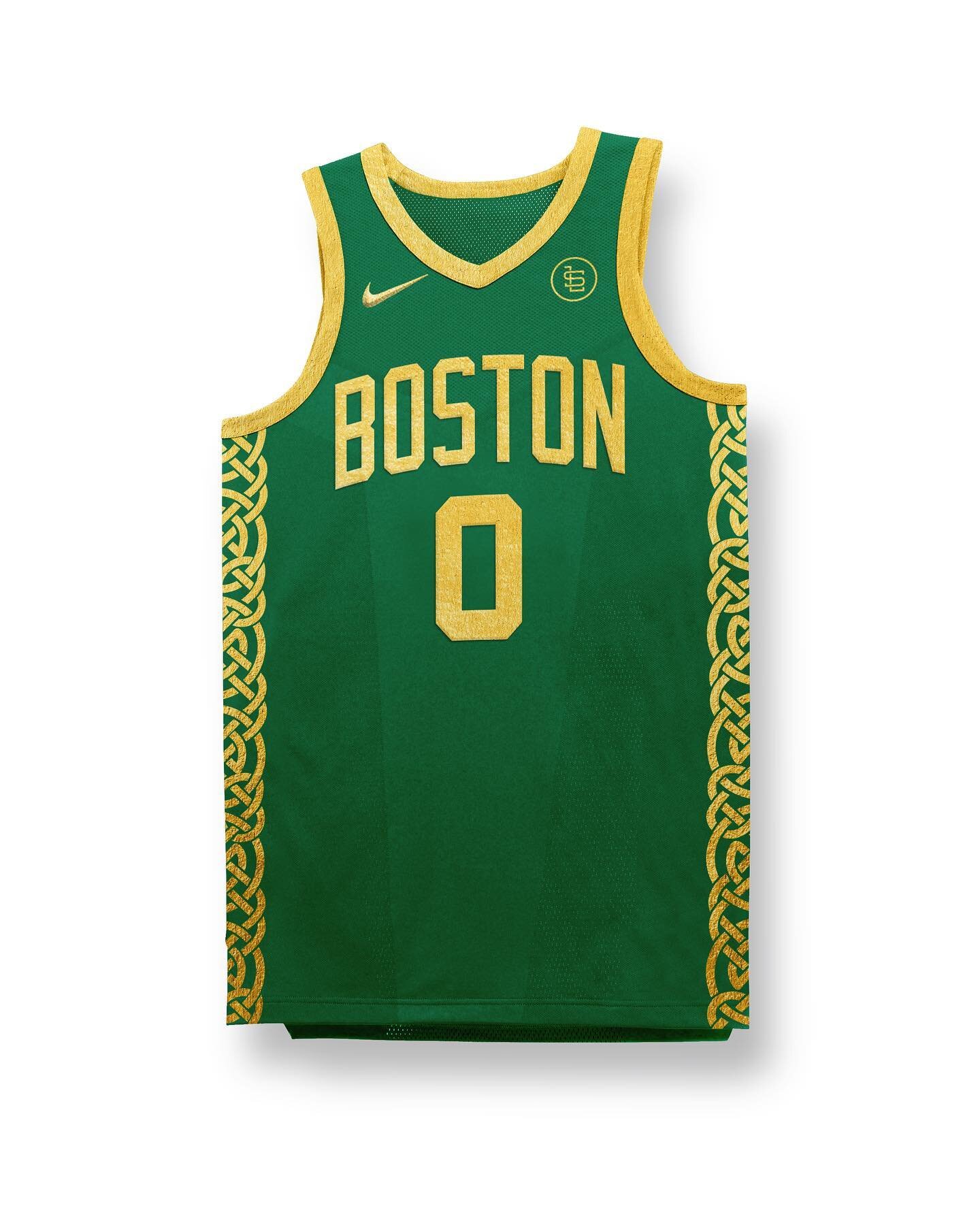 Celtics concept, happy St.Patrick&rsquo;s day everyone ☘️
.
.
.
#boston #celtics #celticsnation #bostonceltics #stpatricksday #nba #jasontatum #tatum #celticsbasketball #nikebasketball