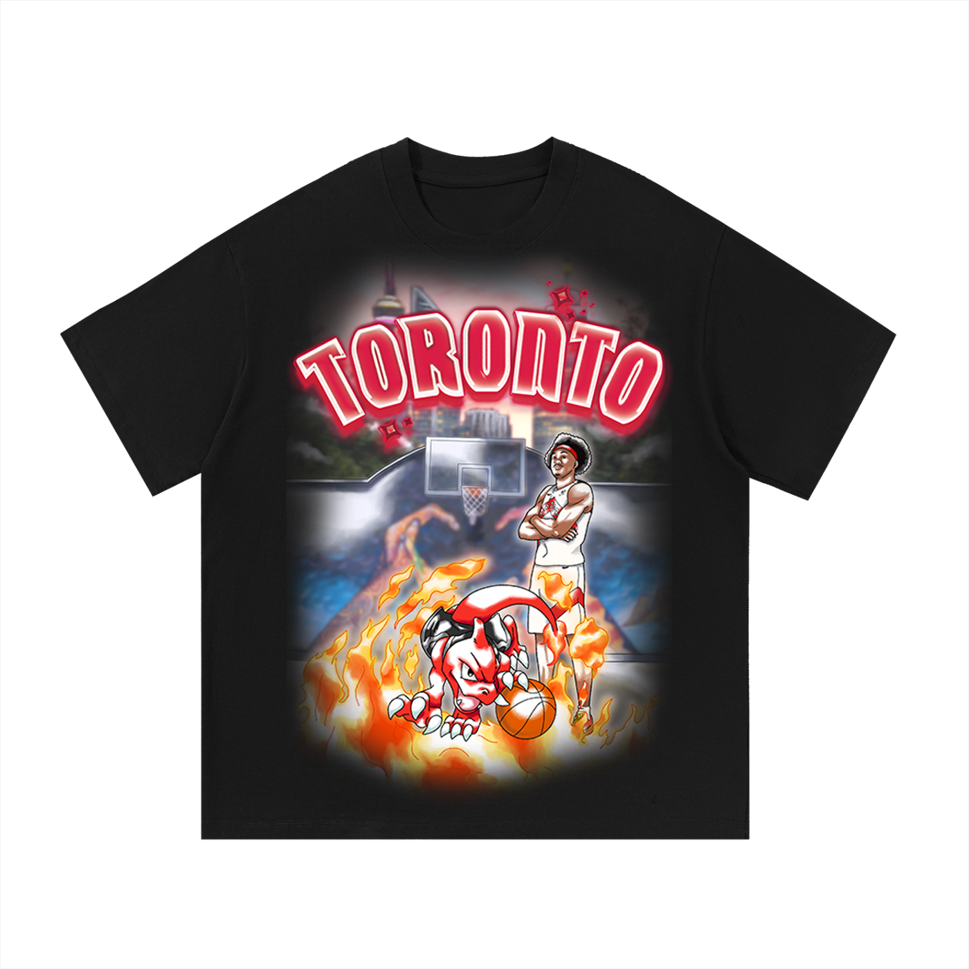 Toronto Art Basketball T-Shirt
