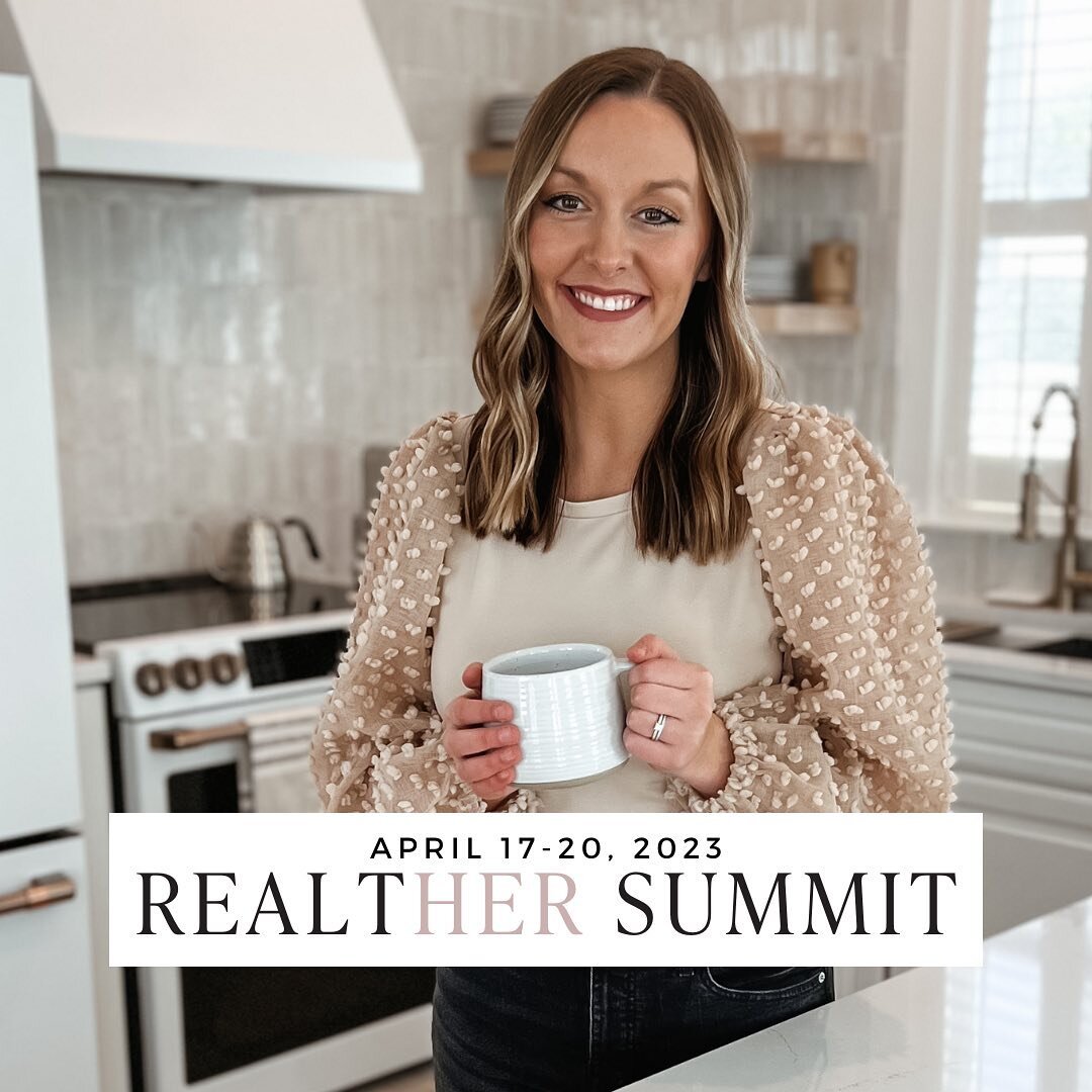 Who wants to attend the largest online conference for Women in Real Estate begins?! 🥳

The RealtHER summit is a 4 day, jam-packed event, with live Q&amp;A&rsquo;s, breakout sessions &amp; presentations from over 30+ top producers, industry leaders &