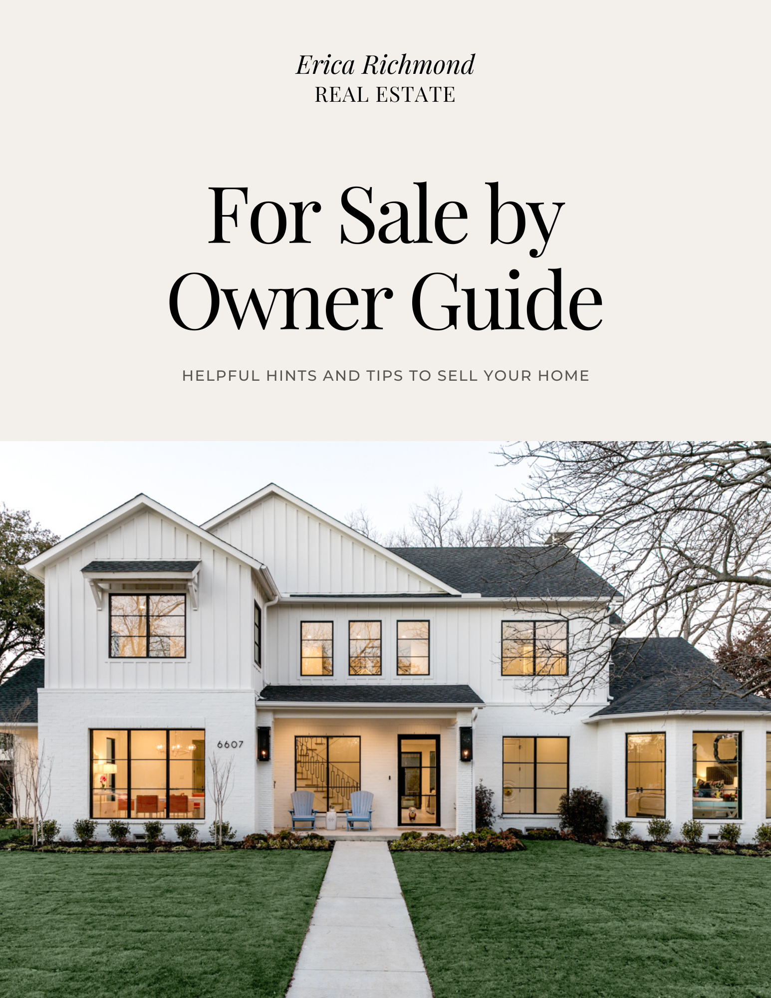 For Sale By Owner Guide