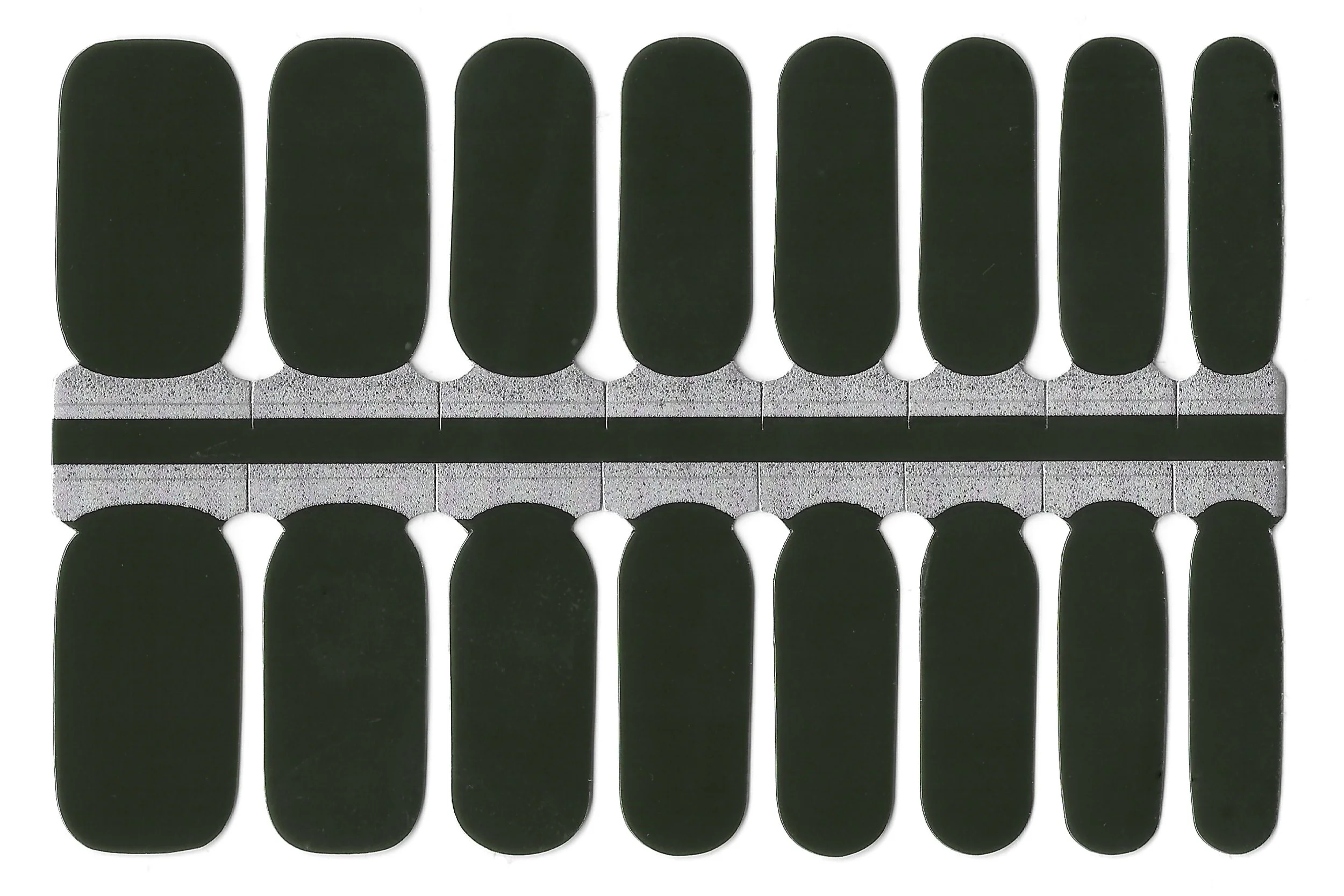 Juniper: Deep Dark Olive Green Nail Wraps — StickyFix Nails No Mess ...