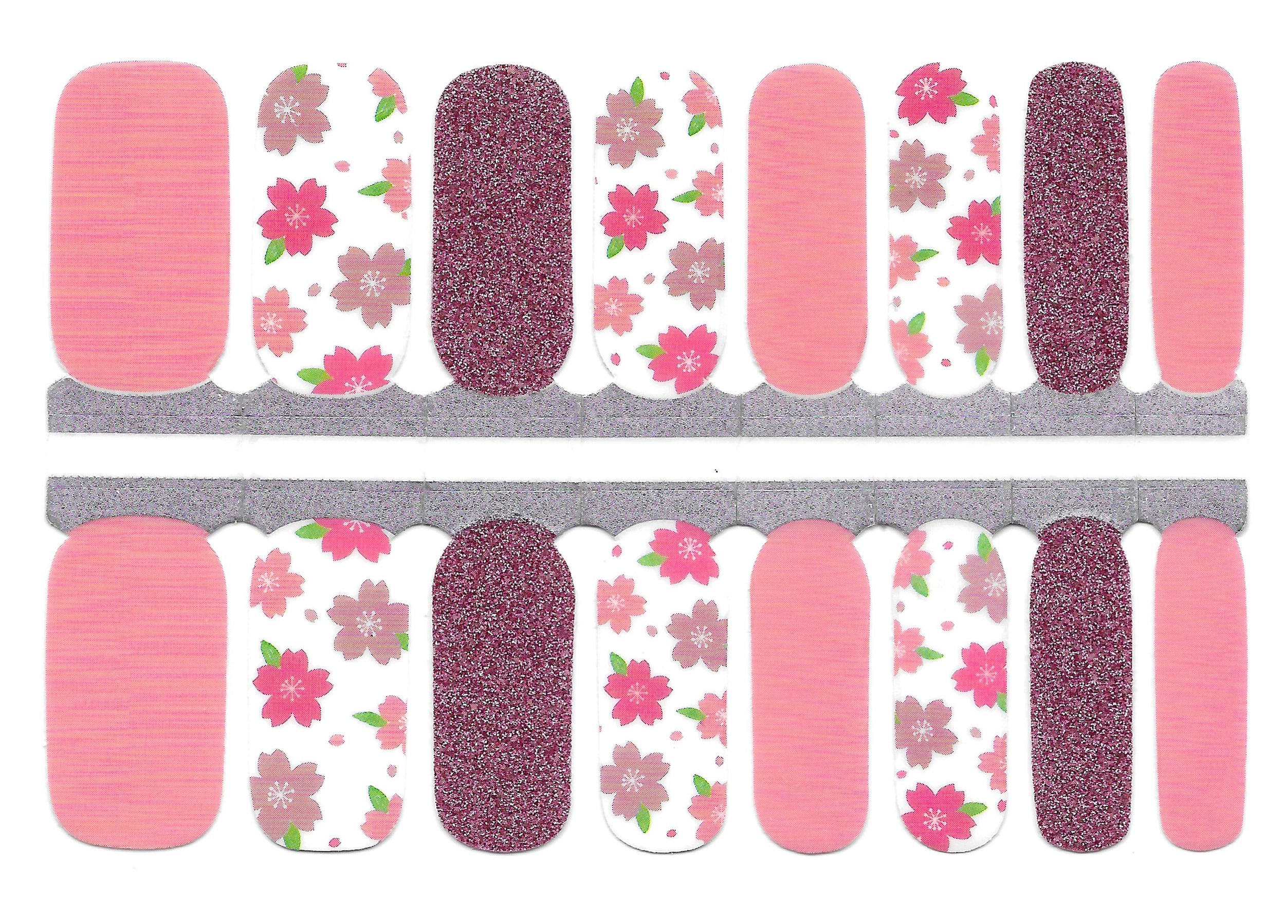 Jamberry Nail Wraps ~ HALF SHEET ~ ICY PINK POLKA Rare Valentines Spring |  eBay