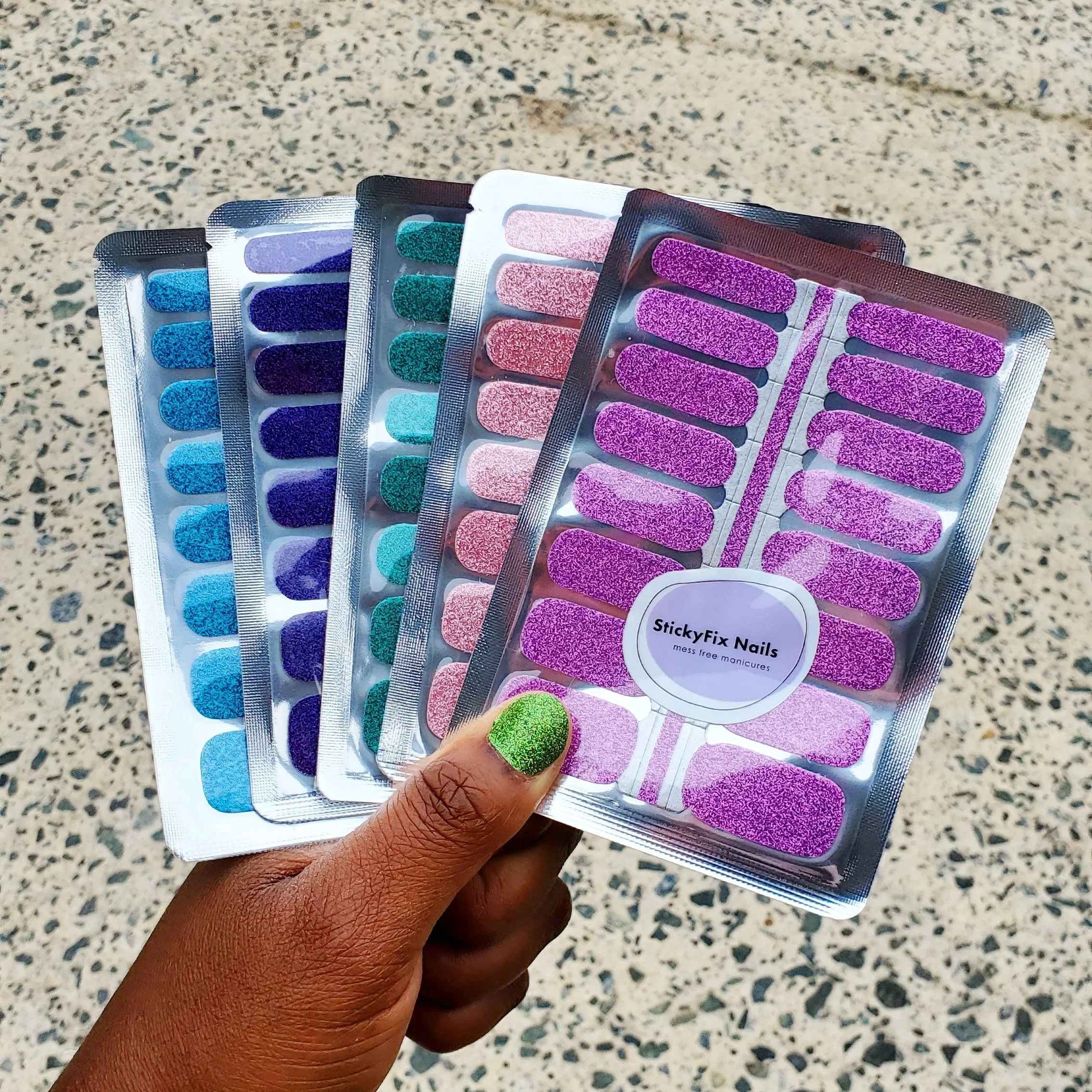 How To Apply — StickyFix Nails