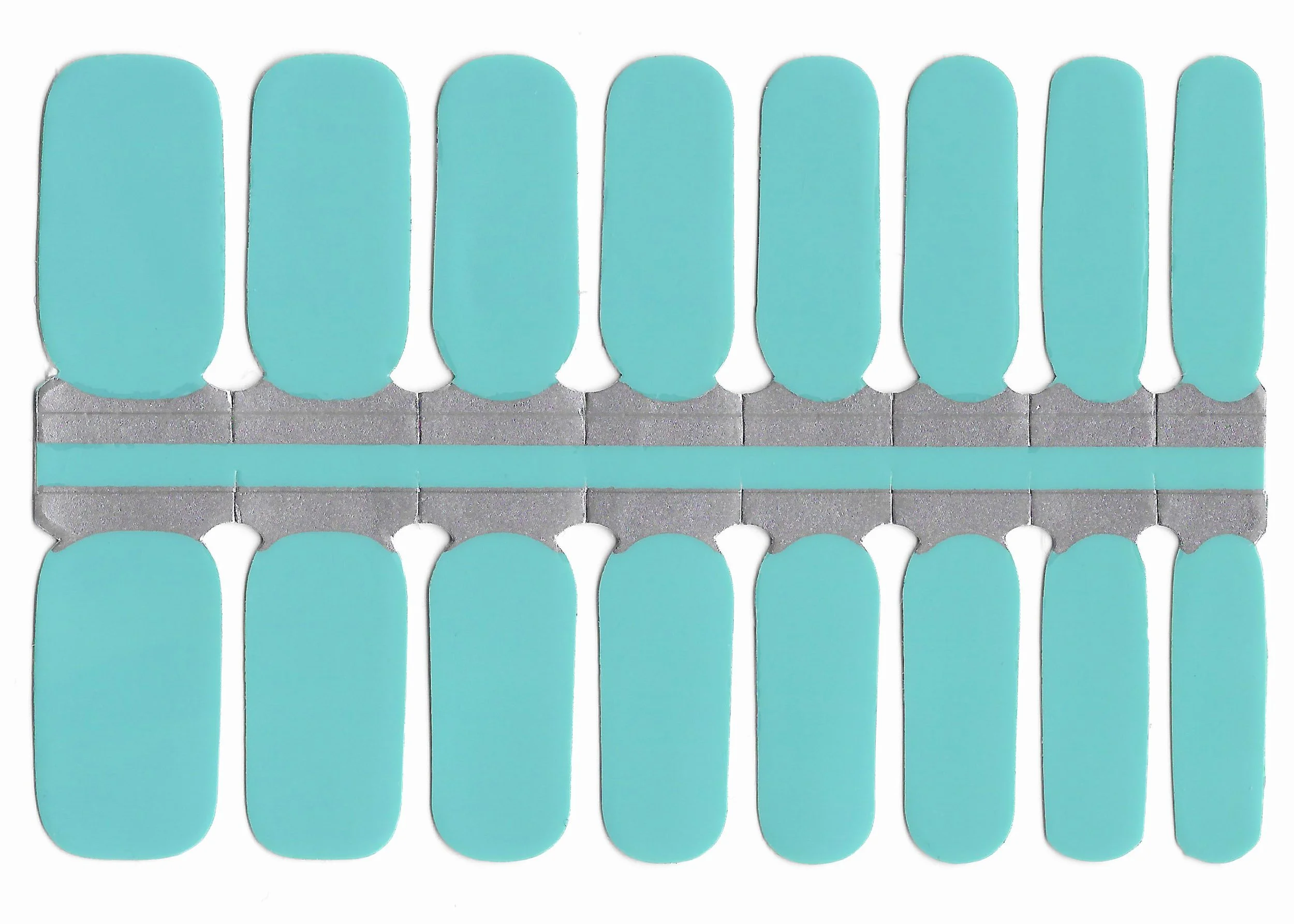 Spearmint: Icy Mint Green Nail Wraps — StickyFix Nails No Mess Nail Art