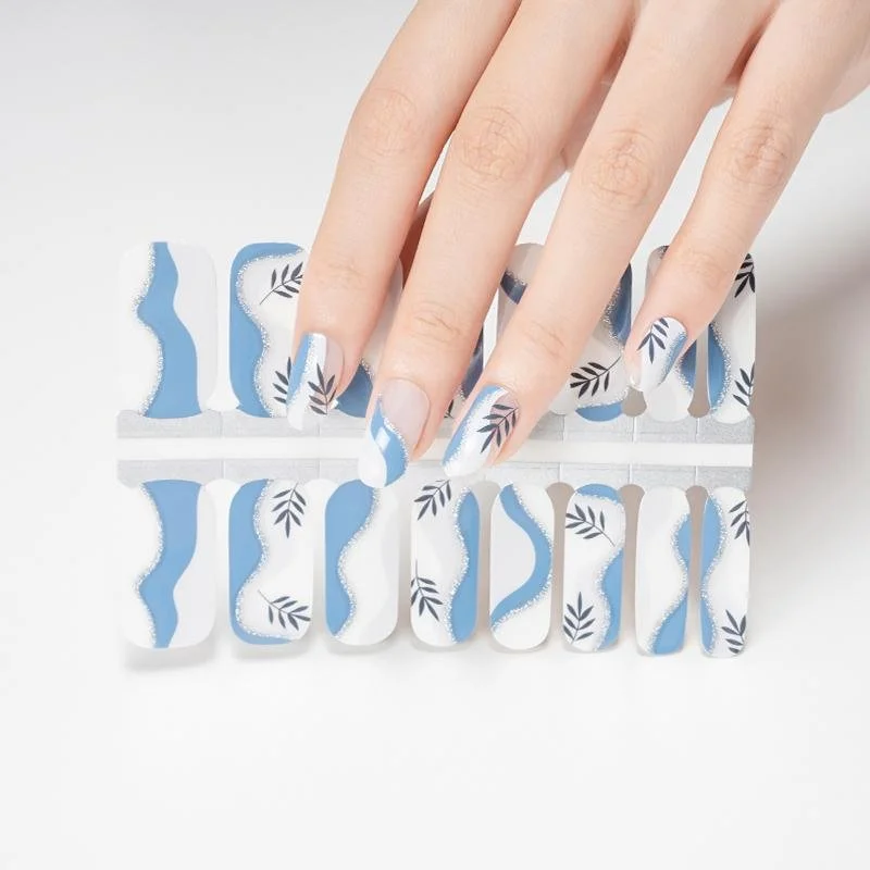 Red Clay: Deep Burnt Orange Nail Wraps — StickyFix Nails No Mess Nail Art