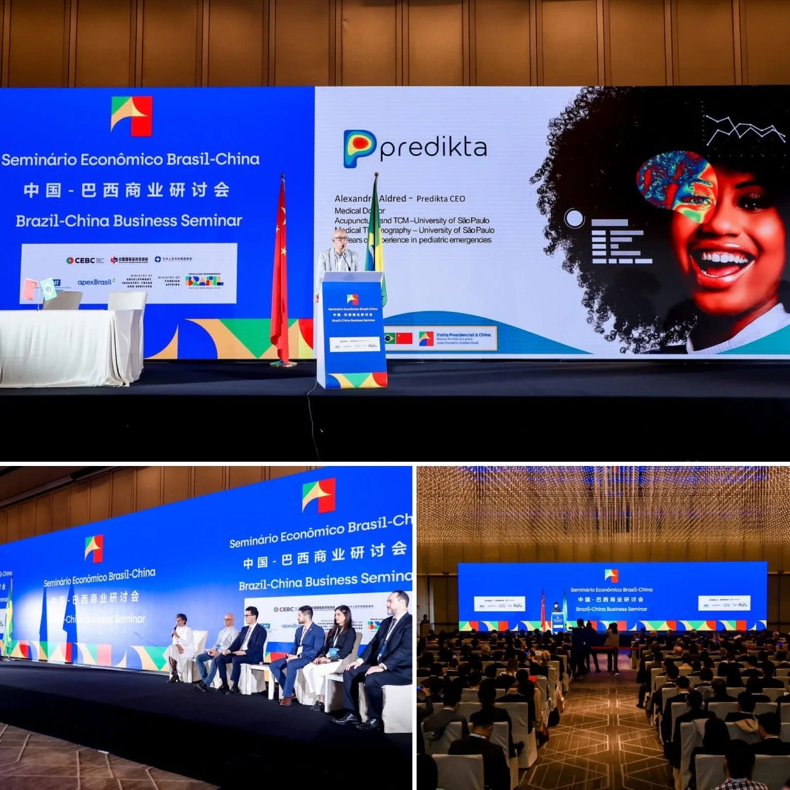 Predikta foi convidada para a Comitiva Presidencial para a visita a China. Única StartUP de inovação na saúde.