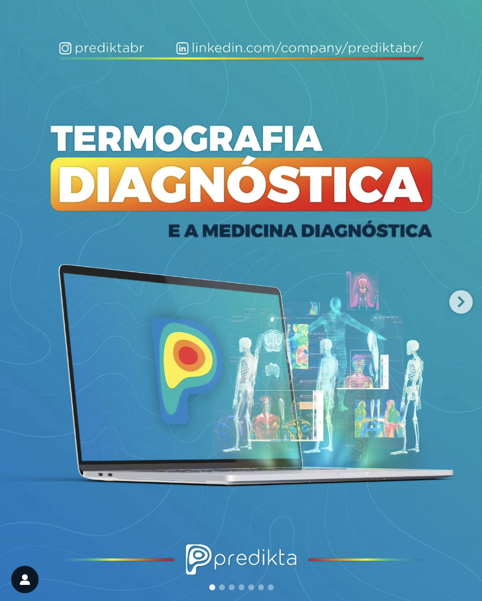 Termografia uma apoio diagnóstico sem precedentes.