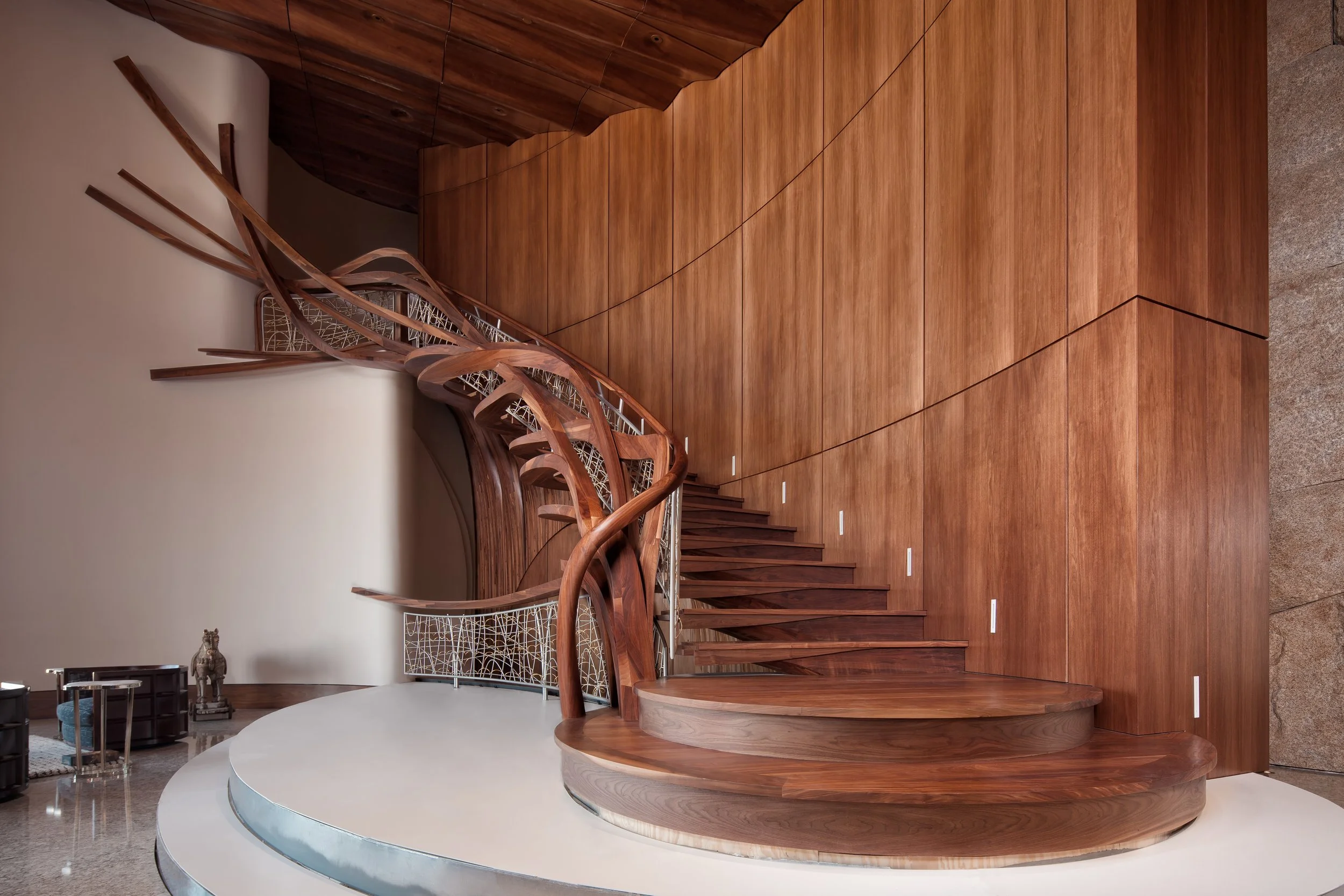 The Elemental Spine Stair