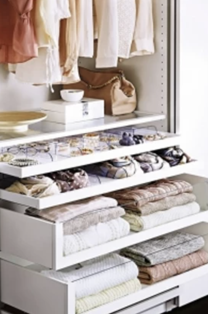Declutter your bedroom with these five bedroom closet storage ideas