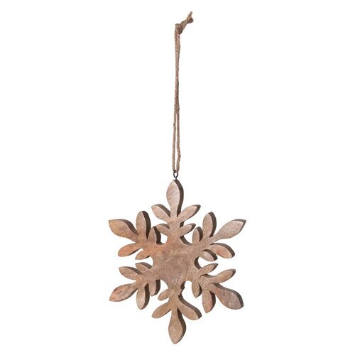 Wood Snowflake Ornament — COASTAL DECOR + DESIGN