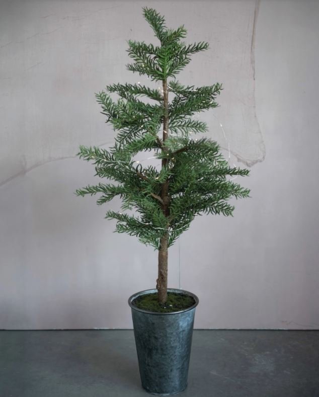 Faux Pine Tree with Pot — COASTAL DECOR + DESIGN Monmouth Beach, NJ