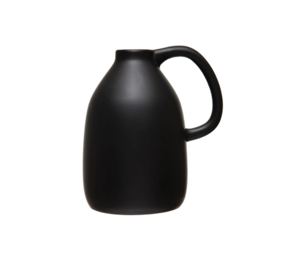 Matte Black Vase with Handle — COASTAL DECOR + DESIGN | Fair Haven, NJ  Full-Service Interior Design