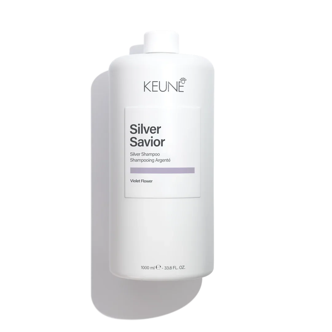 KEUNE SILVER SAVIOR SILVER SHAMPOO - LITER