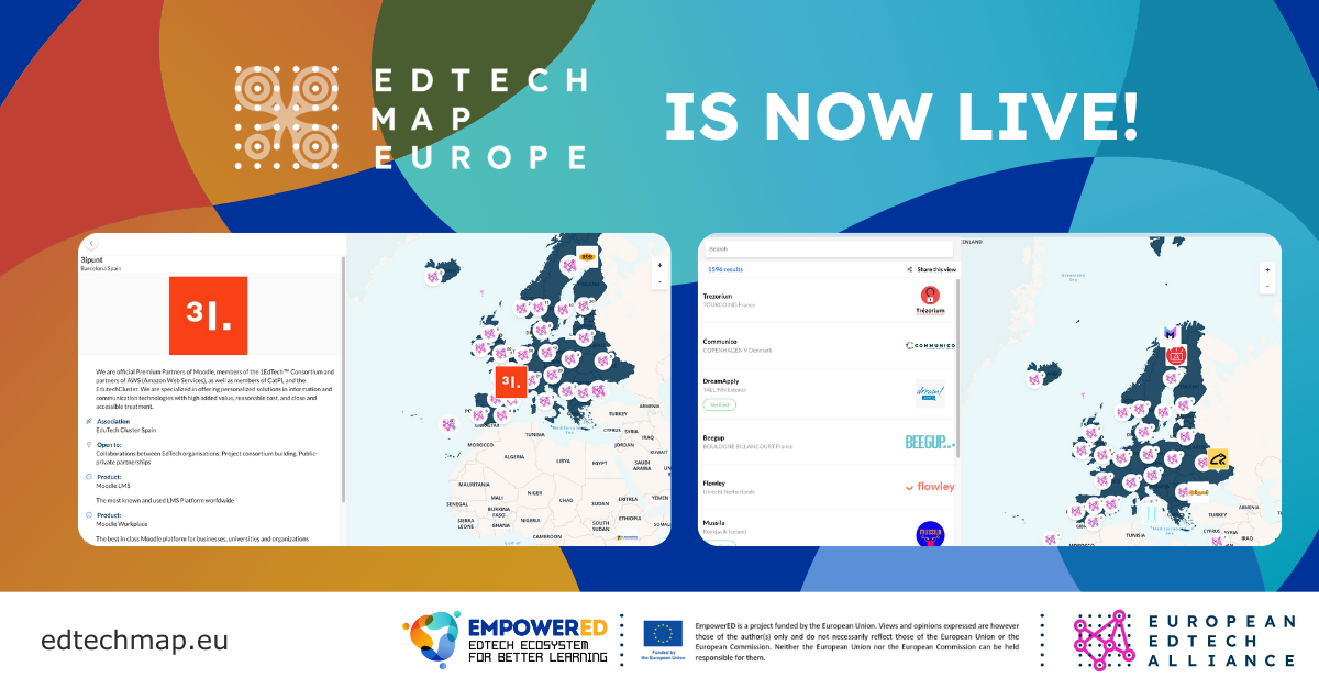 The new European EdTech Map is now live!