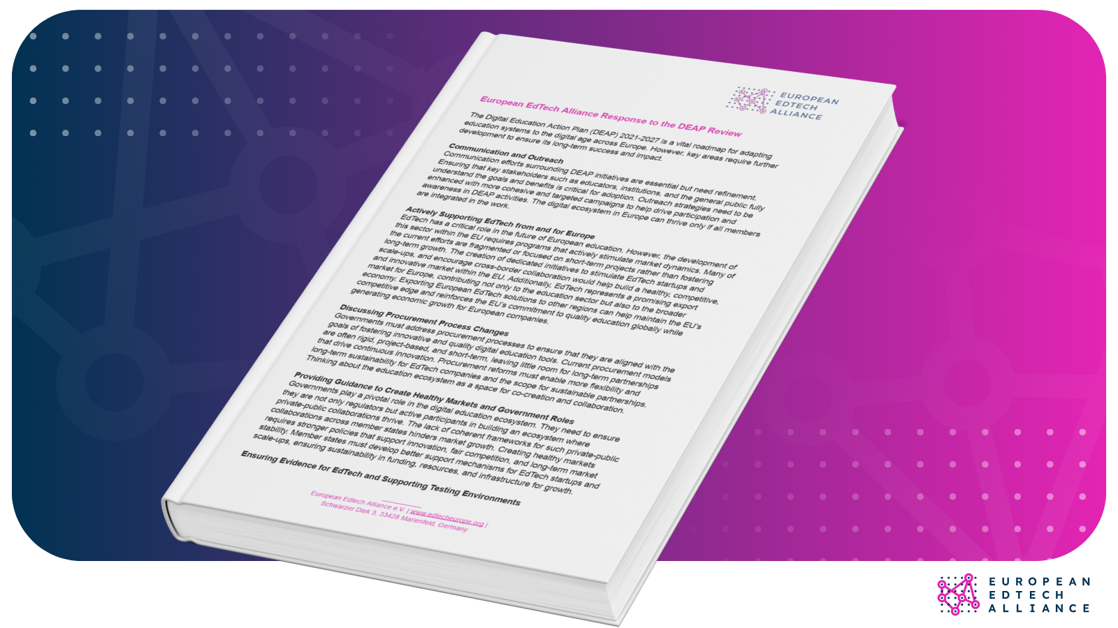 EEA review of the Digital Education Action Plan