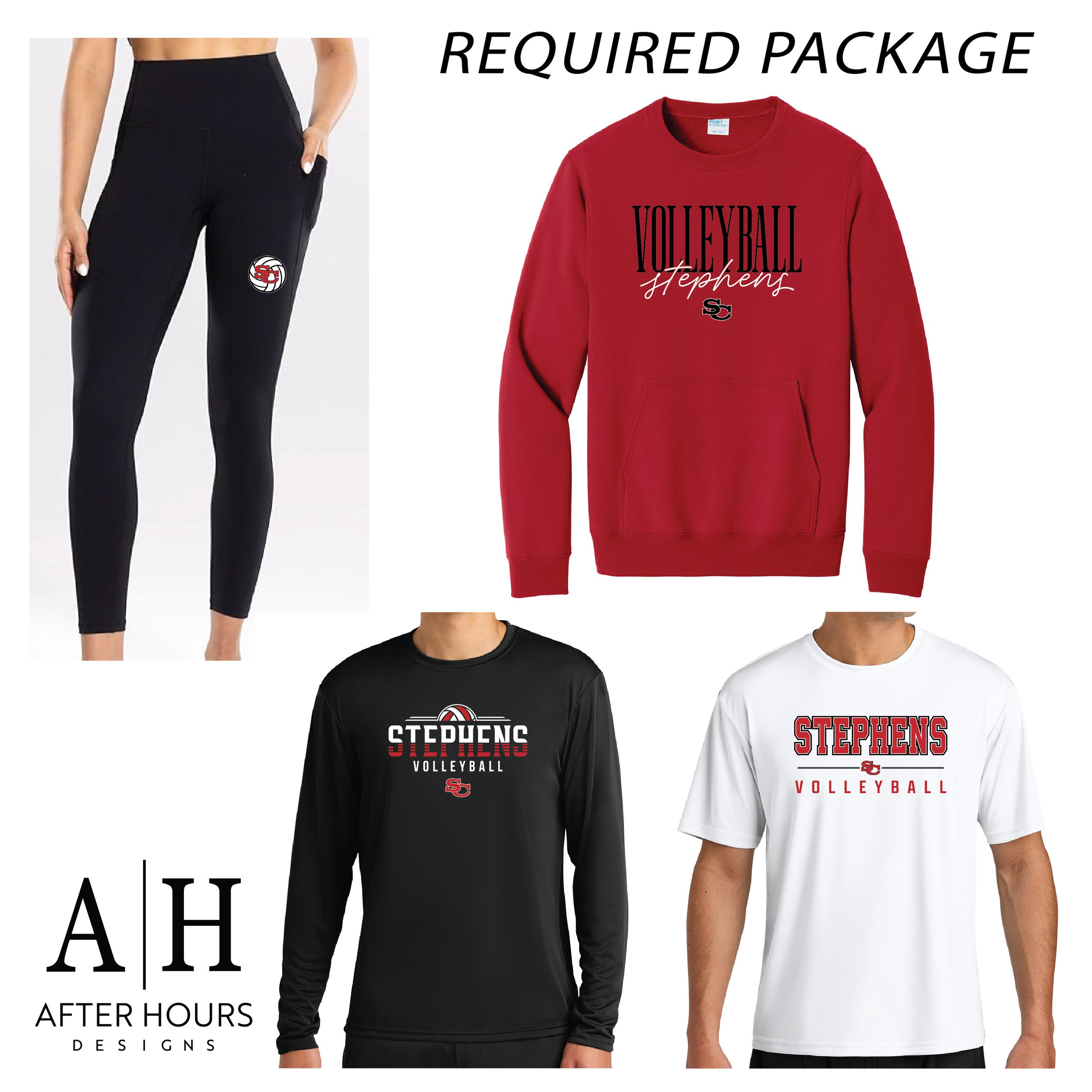 SCMS Volleyball Team Package 2026 REQUIRED