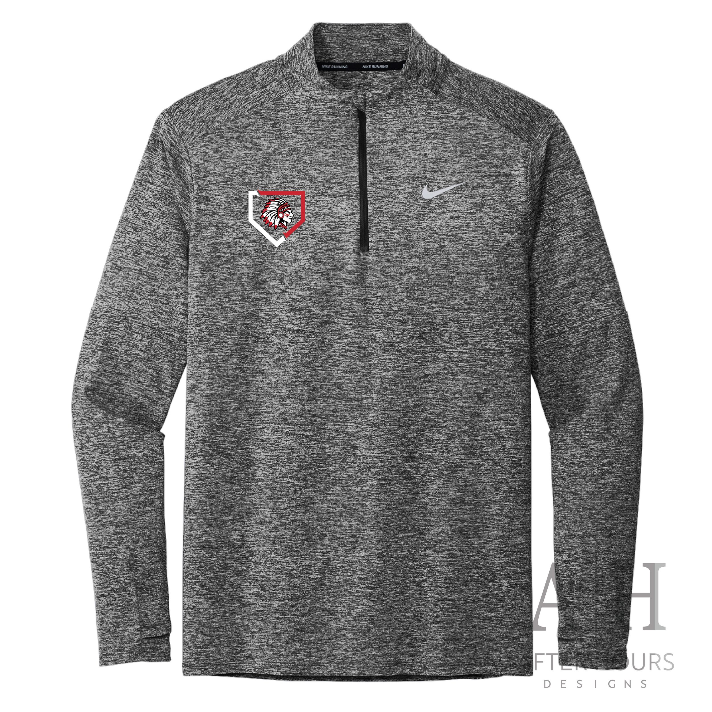 Nike DriFit Indians Baseball Heather Black-01.jpg