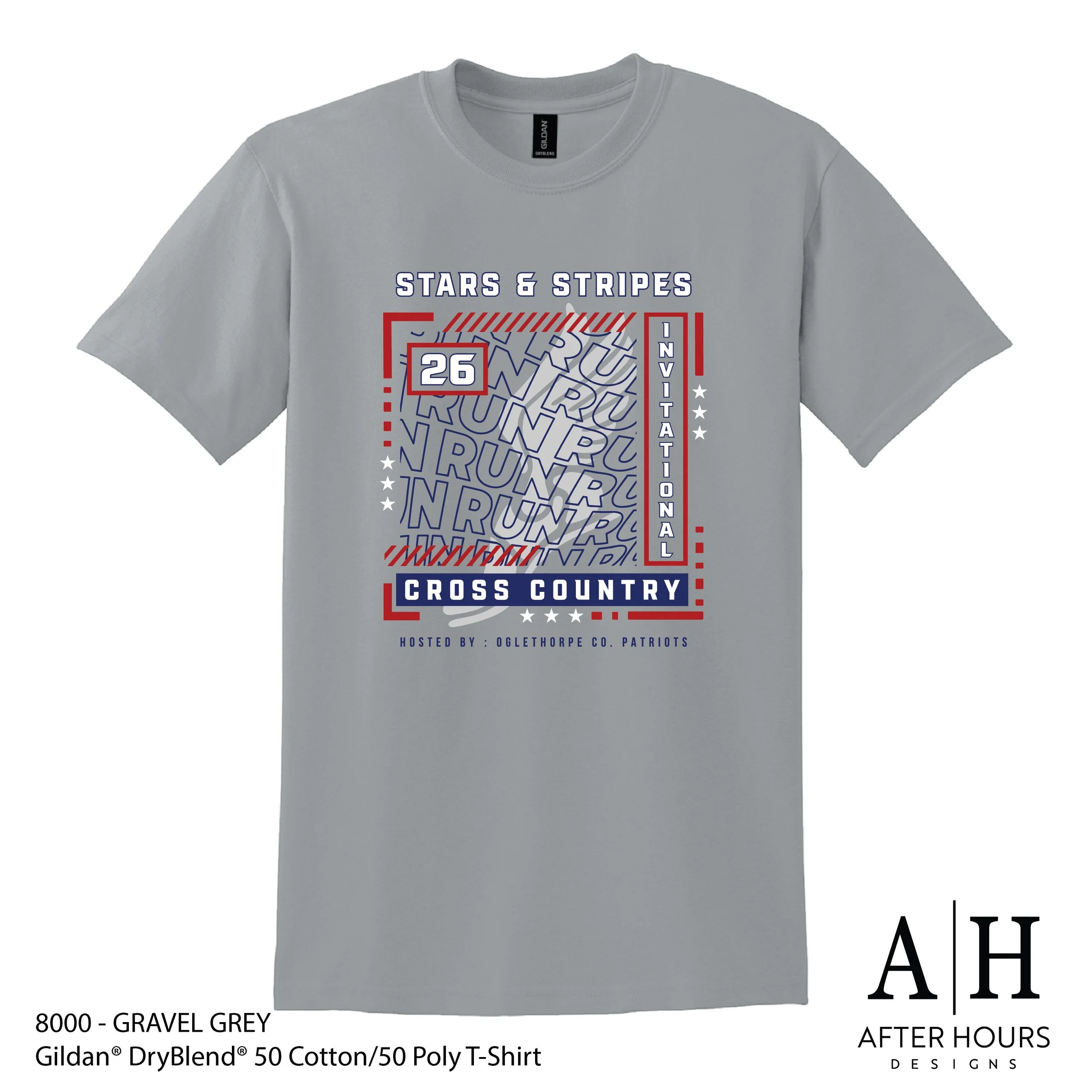 Stars & Stripes Cross Country Invitational - Event Shirt