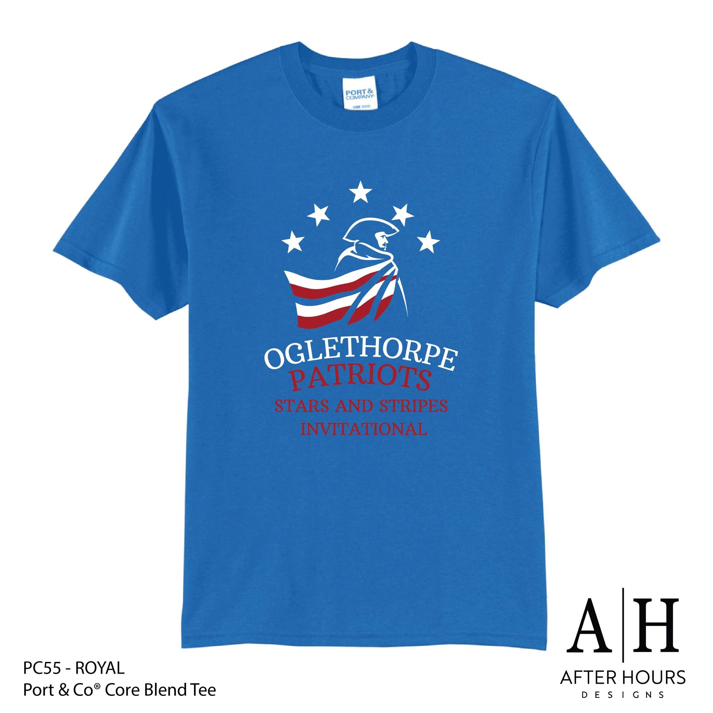Oglethorpe Stars & Stripes Cross Country Invitational - Event Shirt