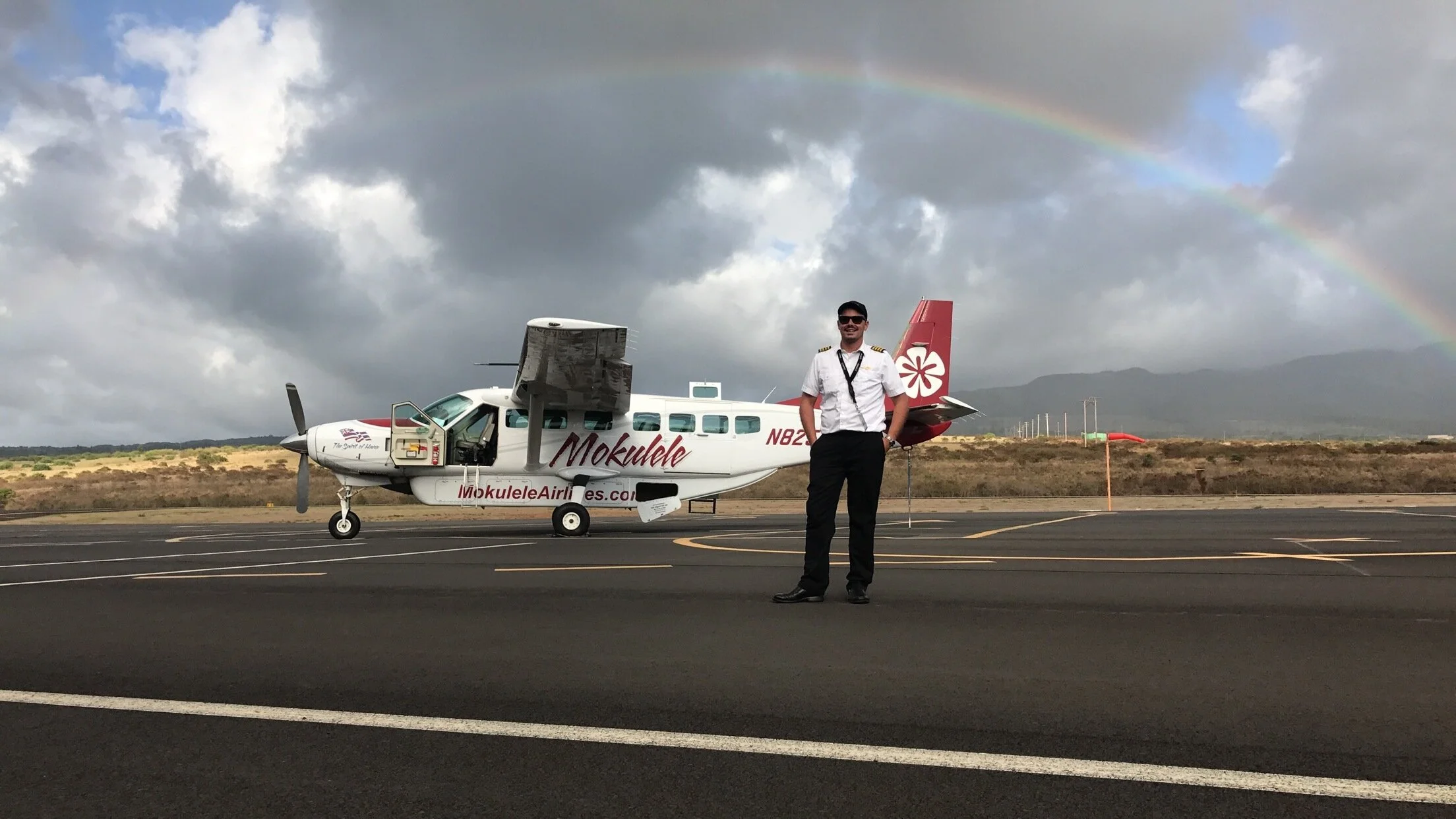 Kapalua Airport, Maui, Hawaii.