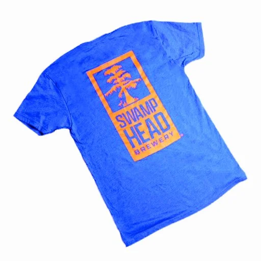 Orange and Blue Logo Tee