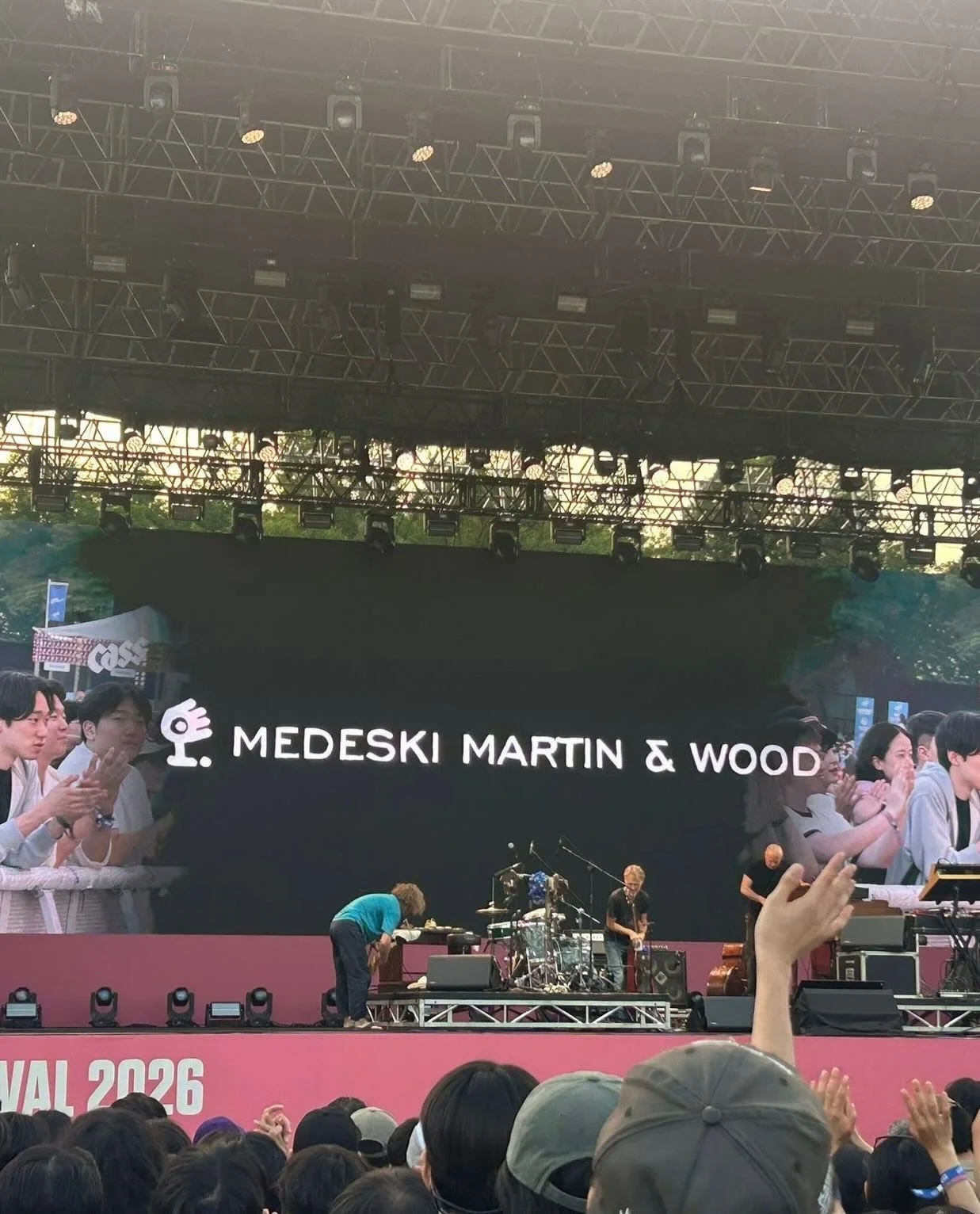 Still thinking about our first show in Korea, and hopefully not our last! Thanks for having us @seouljazzfestival 💗